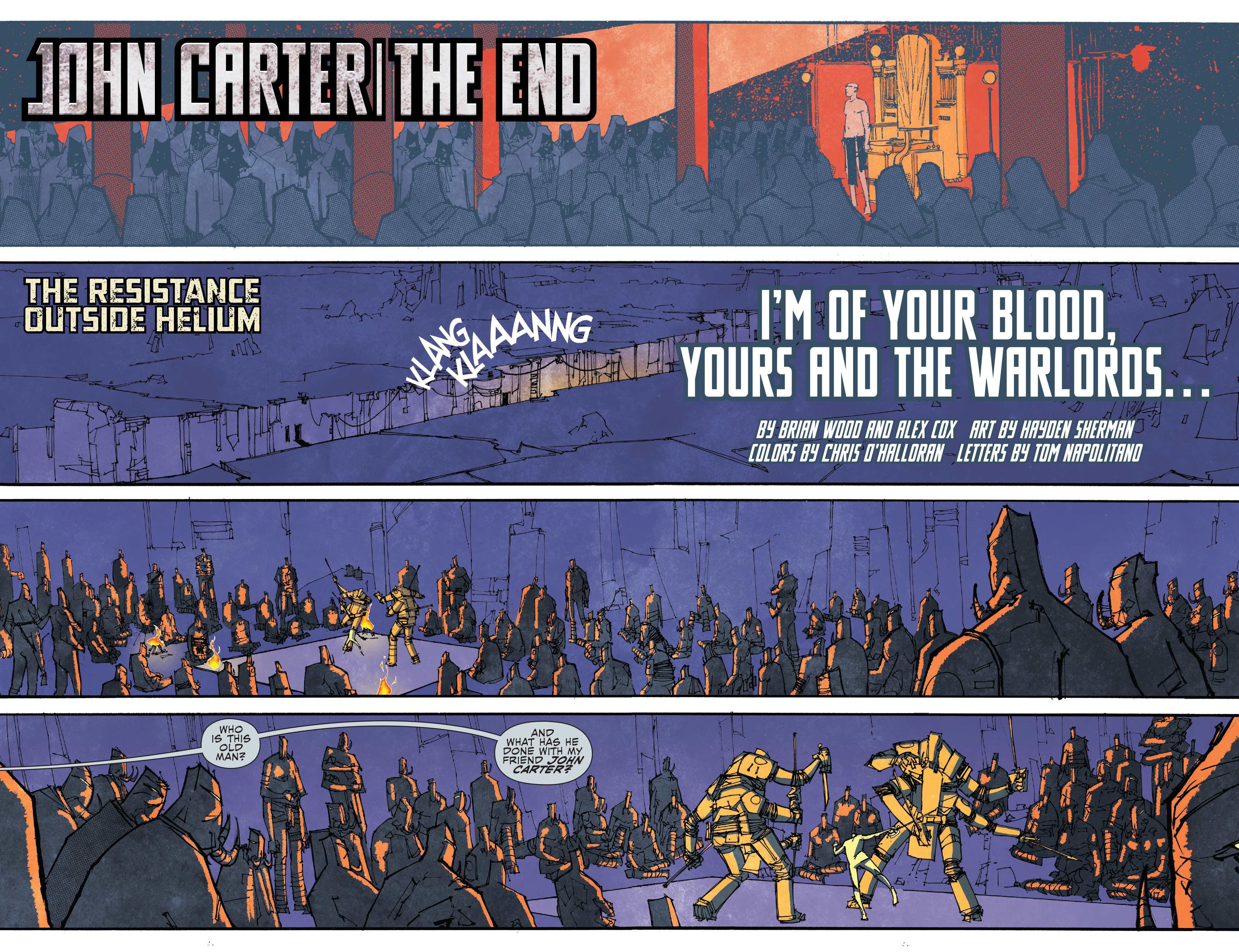 Read online John Carter: The End comic -  Issue #3 - 5