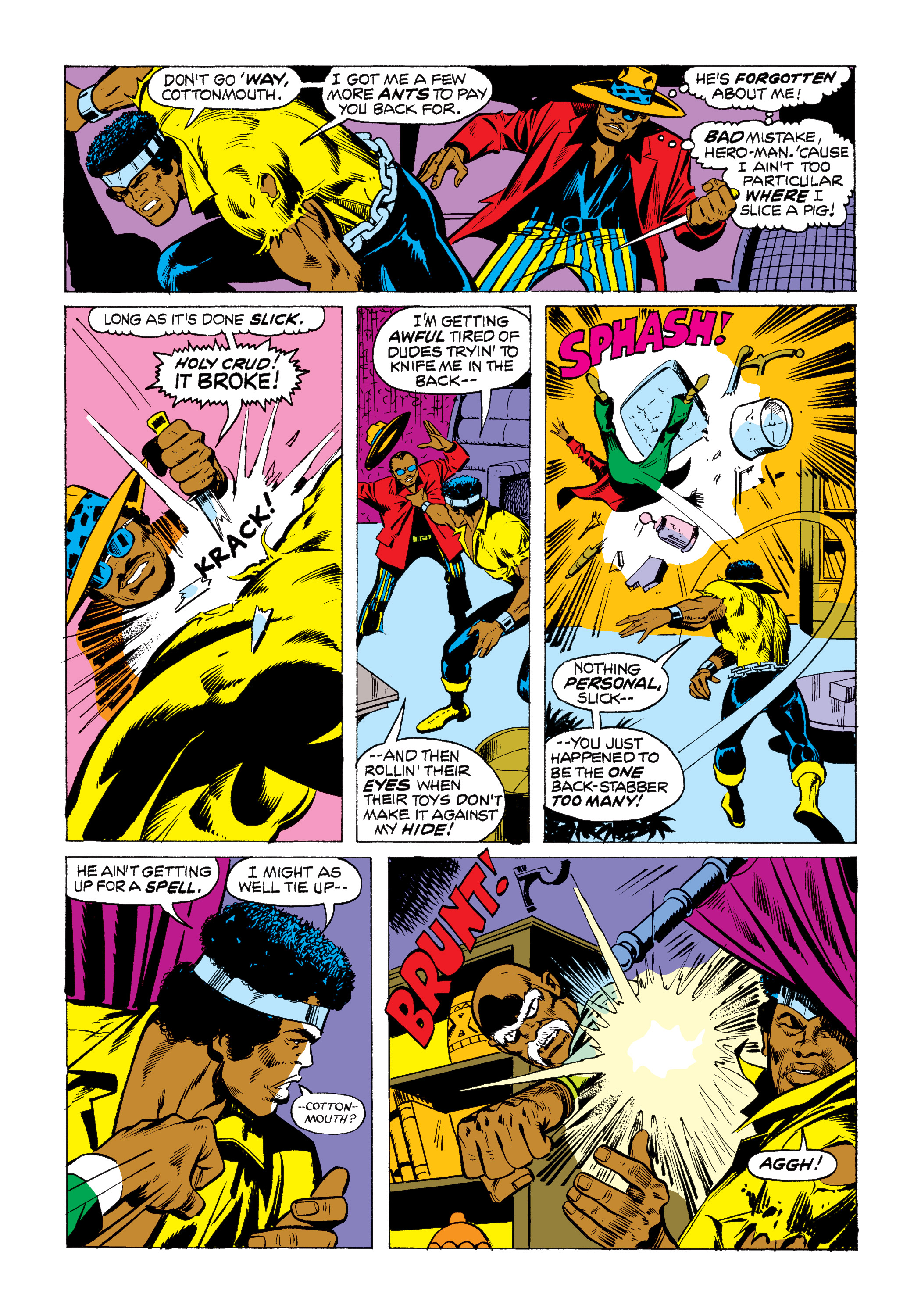Read online Marvel Masterworks: Luke Cage, Power Man comic -  Issue # TPB 2 (Part 1) - 82