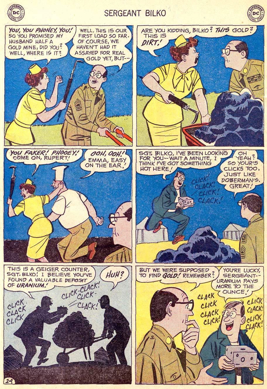 Read online Sergeant Bilko comic -  Issue #15 - 30