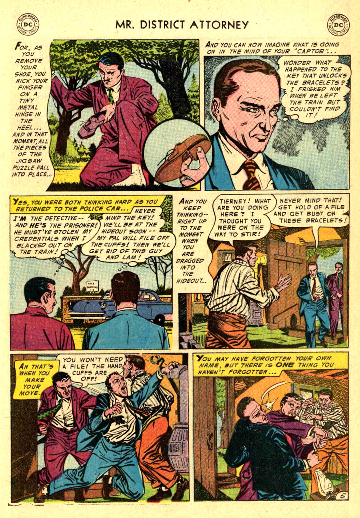 Read online Mr. District Attorney comic -  Issue #50 - 17