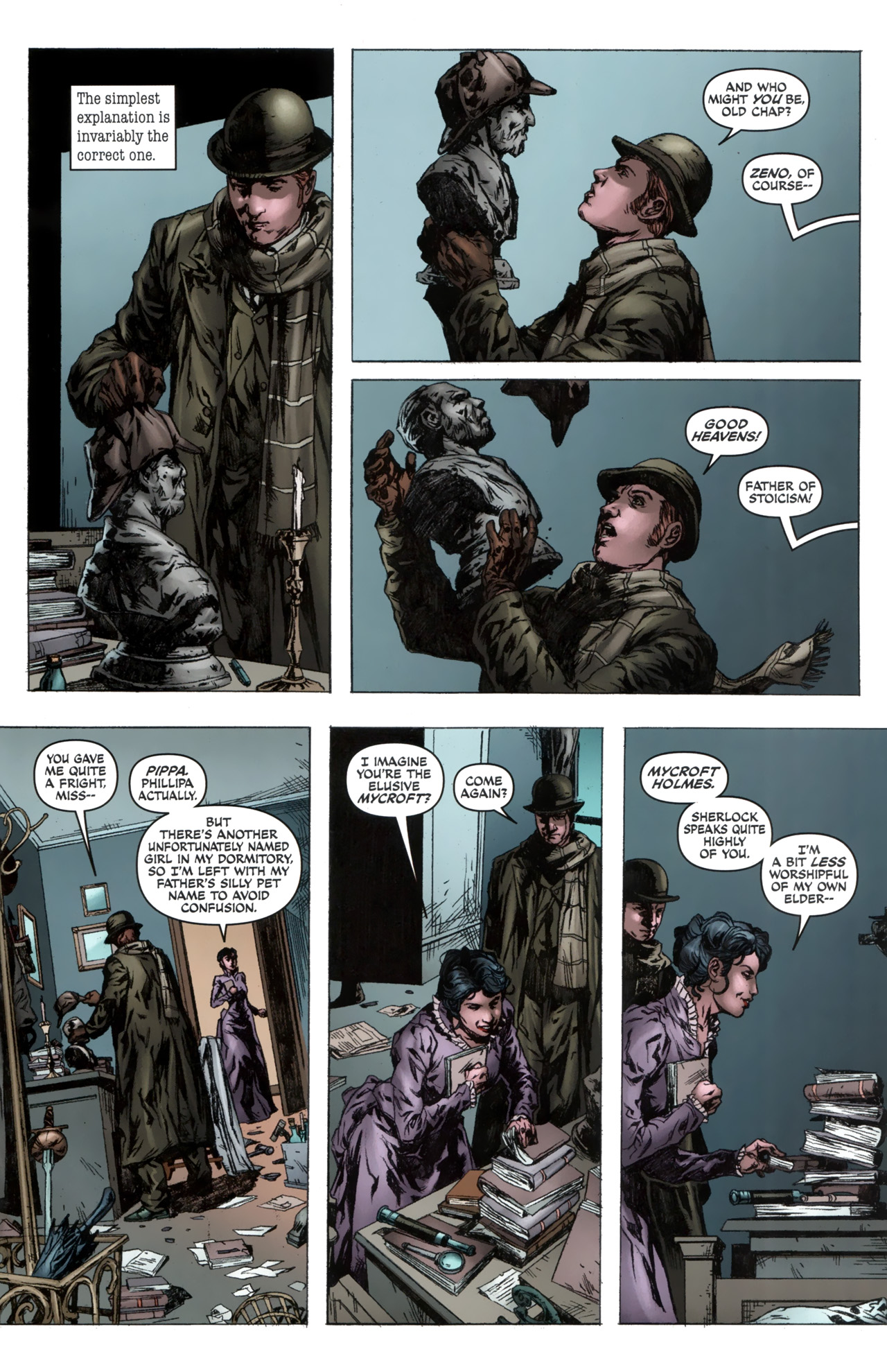 Read online Sherlock Holmes: Year One comic -  Issue #2 - 15