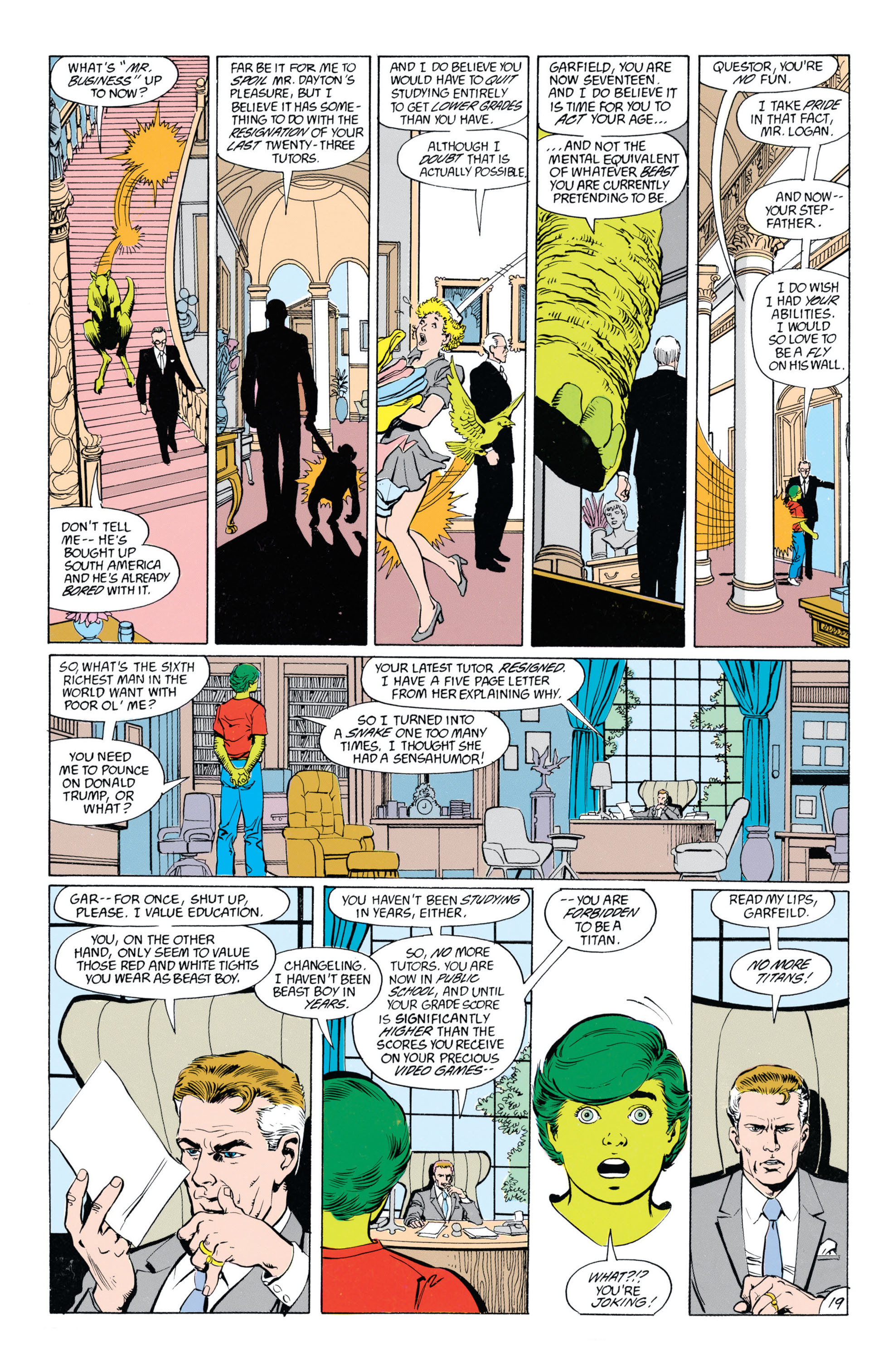 Read online The New Titans (1988) comic -  Issue #55 - 20