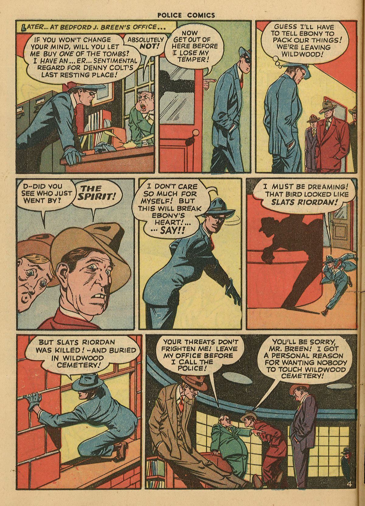 Read online Police Comics comic -  Issue #45 - 54