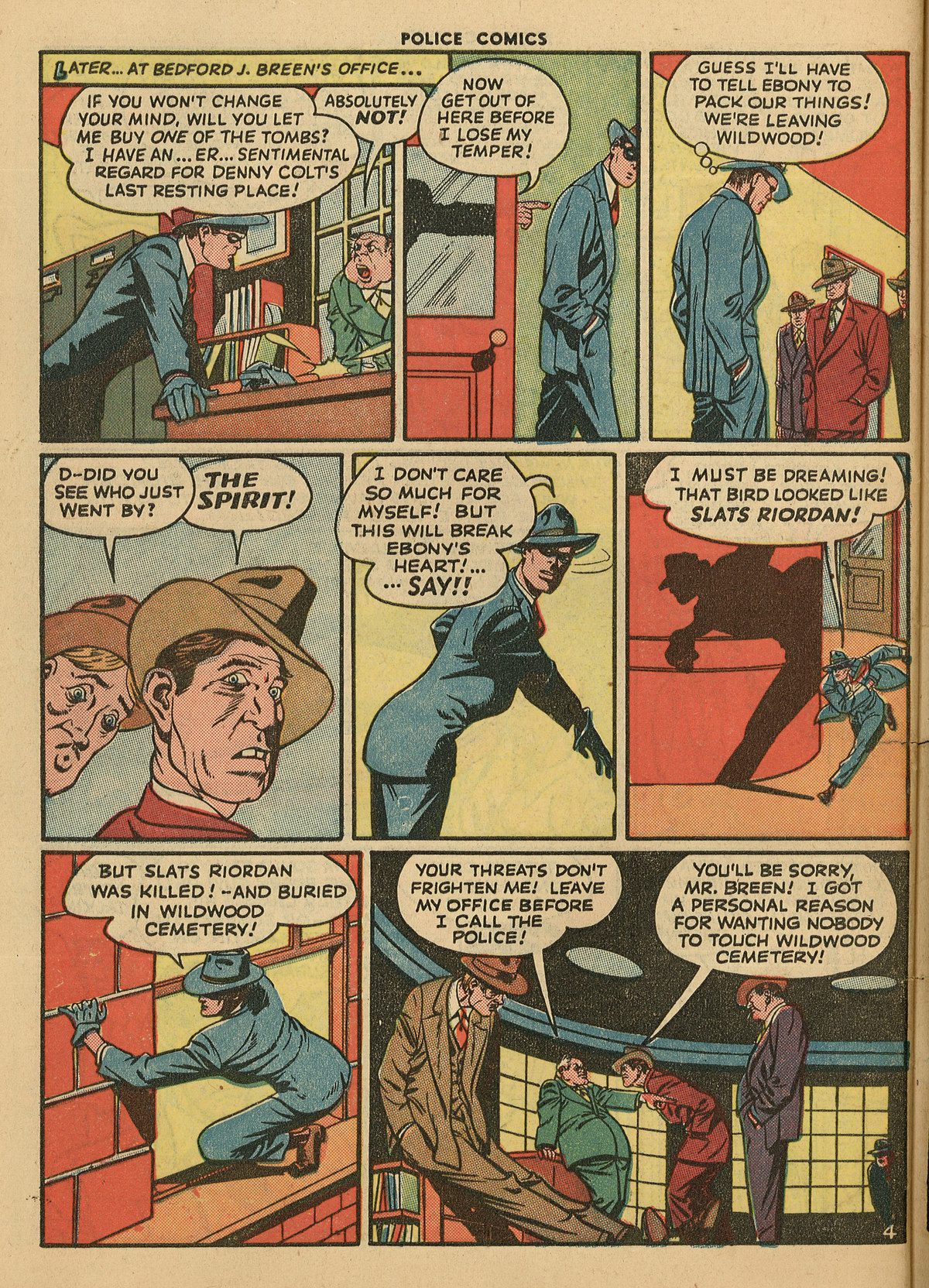 Read online Police Comics comic -  Issue #45 - 54