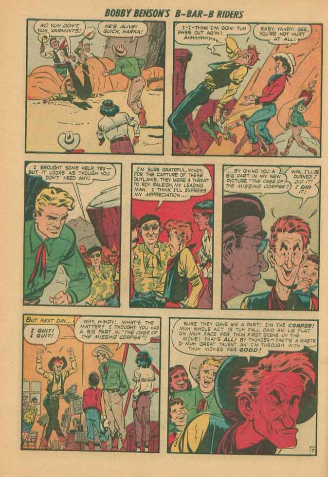 Read online Bobby Benson's B-Bar-B Riders comic -  Issue #2 - 18