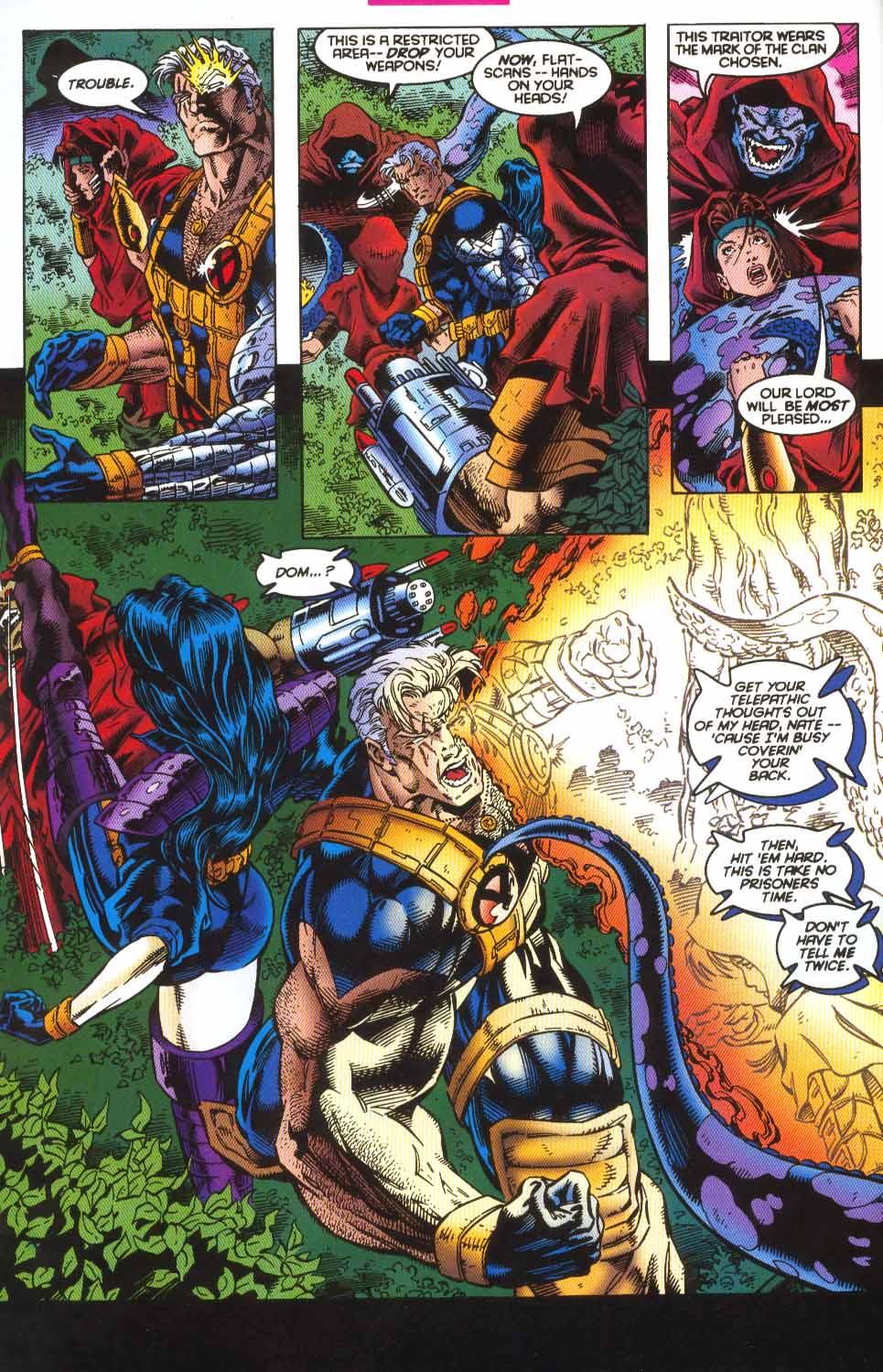 Read online Cable (1993) comic -  Issue #25 - 12