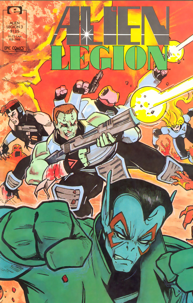 Read online Alien Legion (1987) comic -  Issue #3 - 1