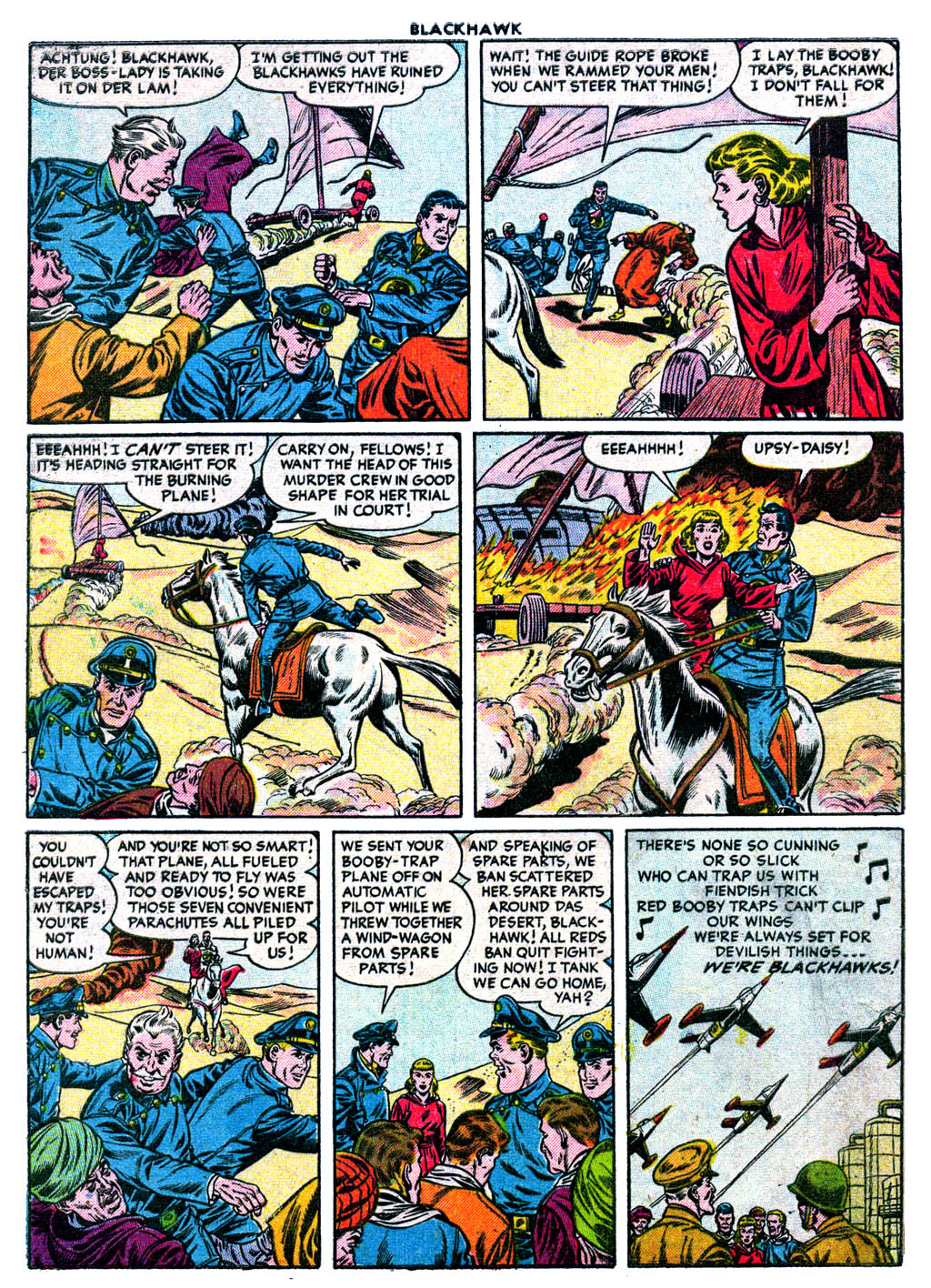 Read online Blackhawk (1957) comic -  Issue #95 - 32