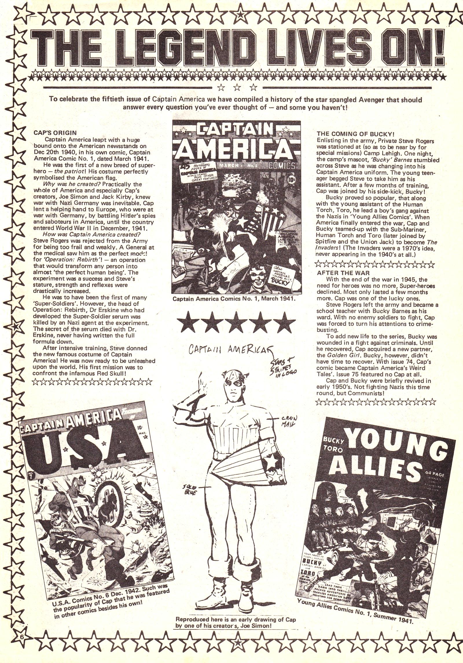 Read online Captain America (1981) comic -  Issue #50 - 6