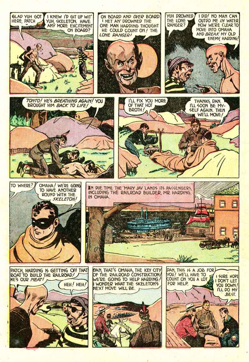 Read online The Lone Ranger (1948) comic -  Issue #6 - 10