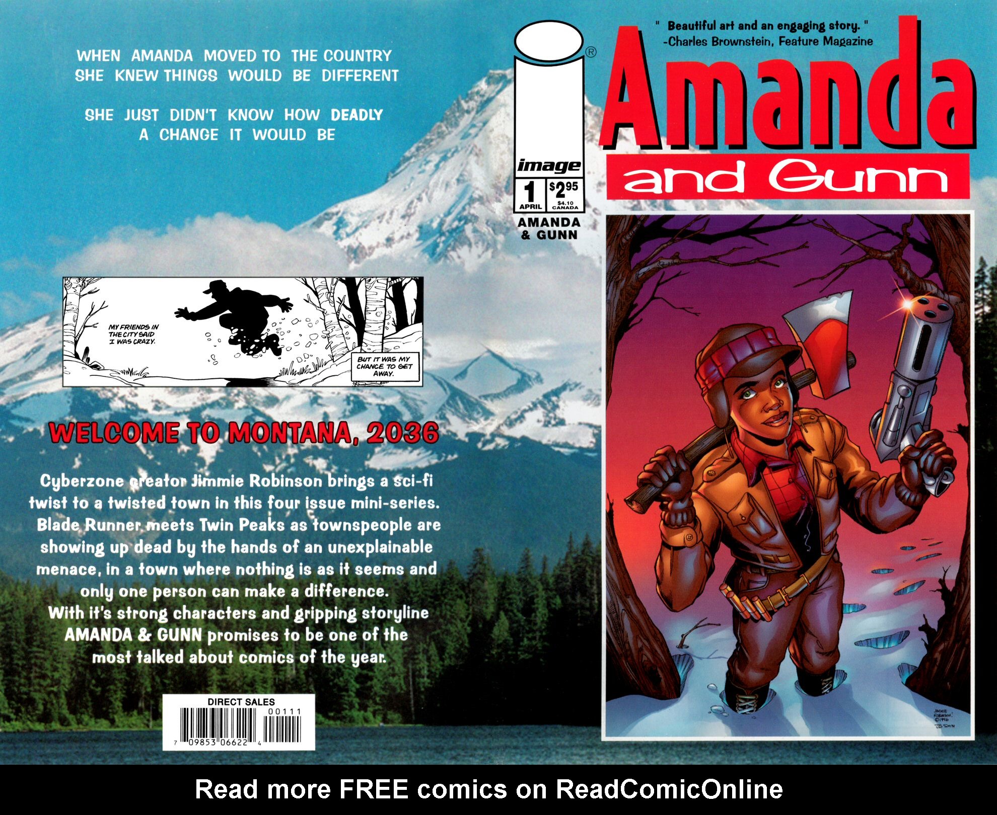 Read online Amanda & Gunn comic -  Issue #1 - 1