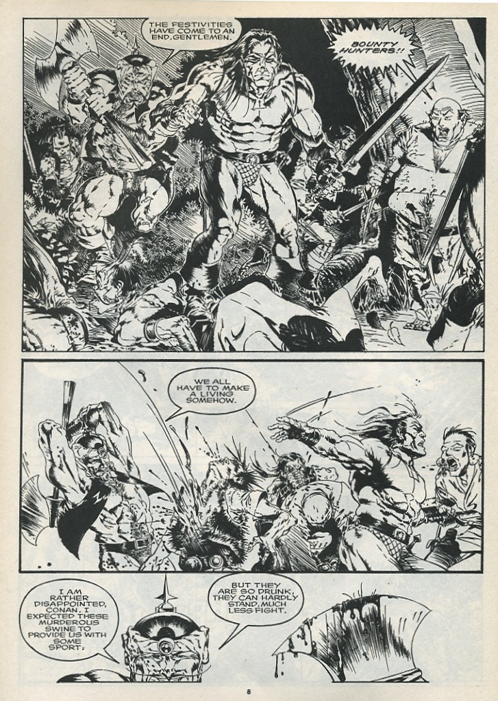 Read online The Savage Sword Of Conan comic -  Issue #175 - 10