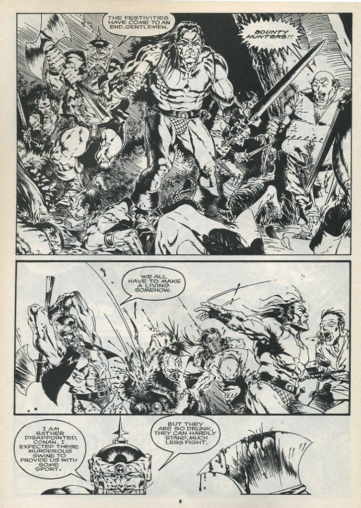 Read online The Savage Sword Of Conan comic -  Issue #175 - 10