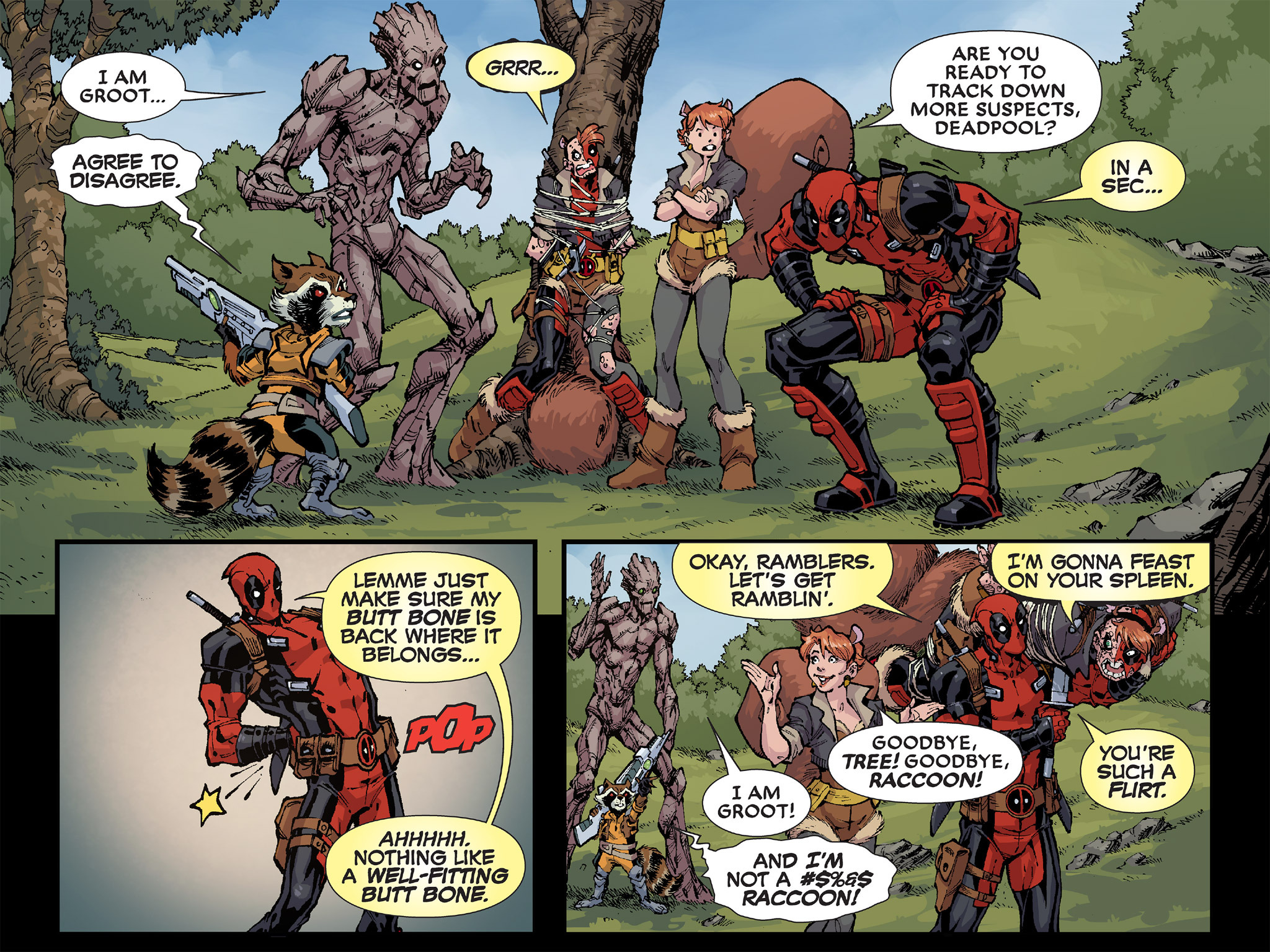 Read online Deadpool: Too Soon? Infinite Comic comic -  Issue #3 - 33