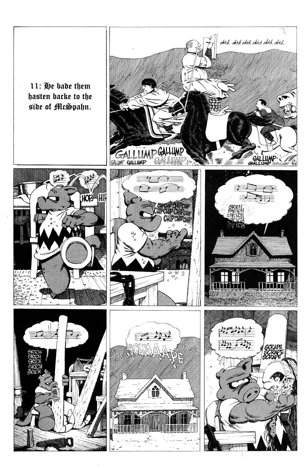Cerebus Issue #276 #275 - English 6 Cerebus Issue #276 #275 - English 6