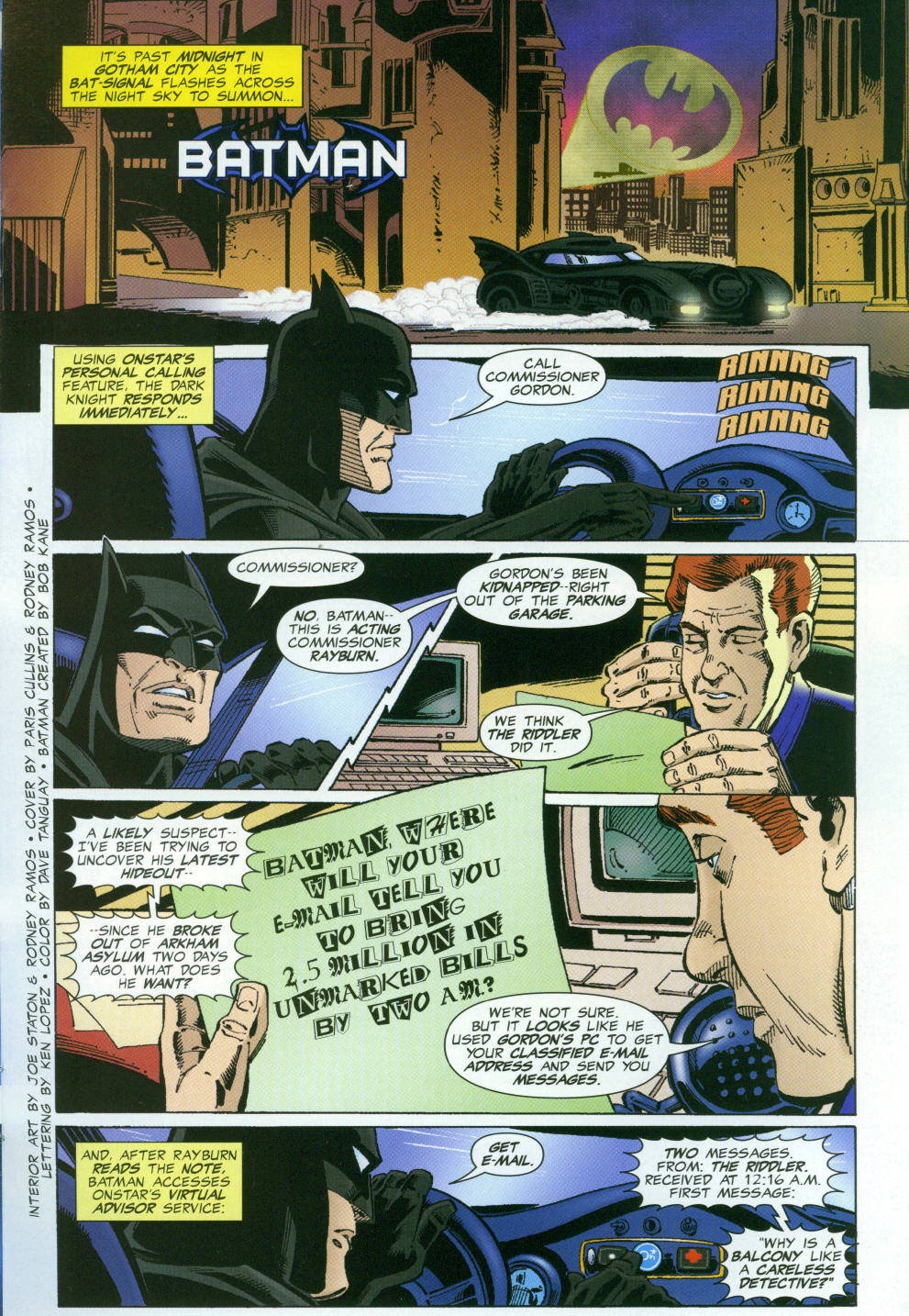 Read online Batman: Onstar comic -  Issue #1 - 3