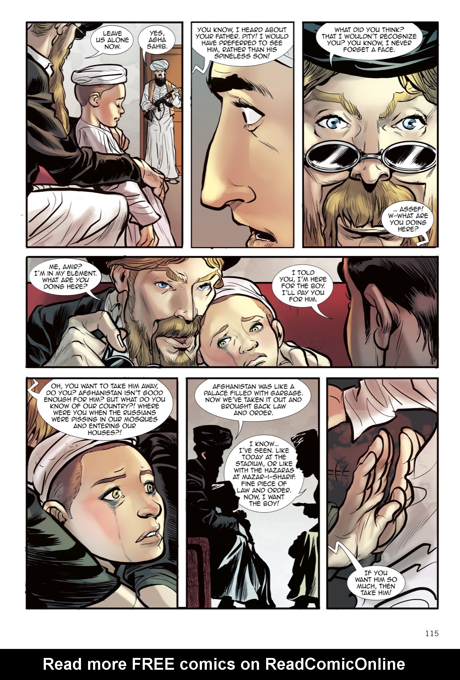 Read online The Kite Runner comic -  Issue # TPB - 116