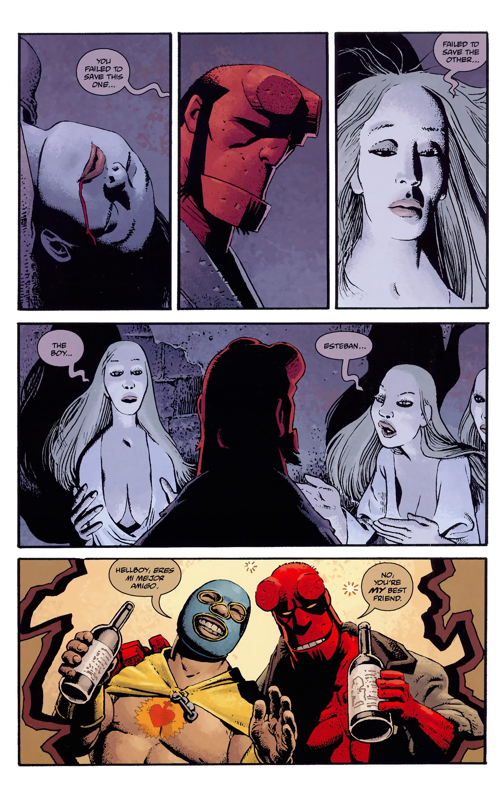 Read online Hellboy: House of the Living Dead comic -  Issue # TPB - 46