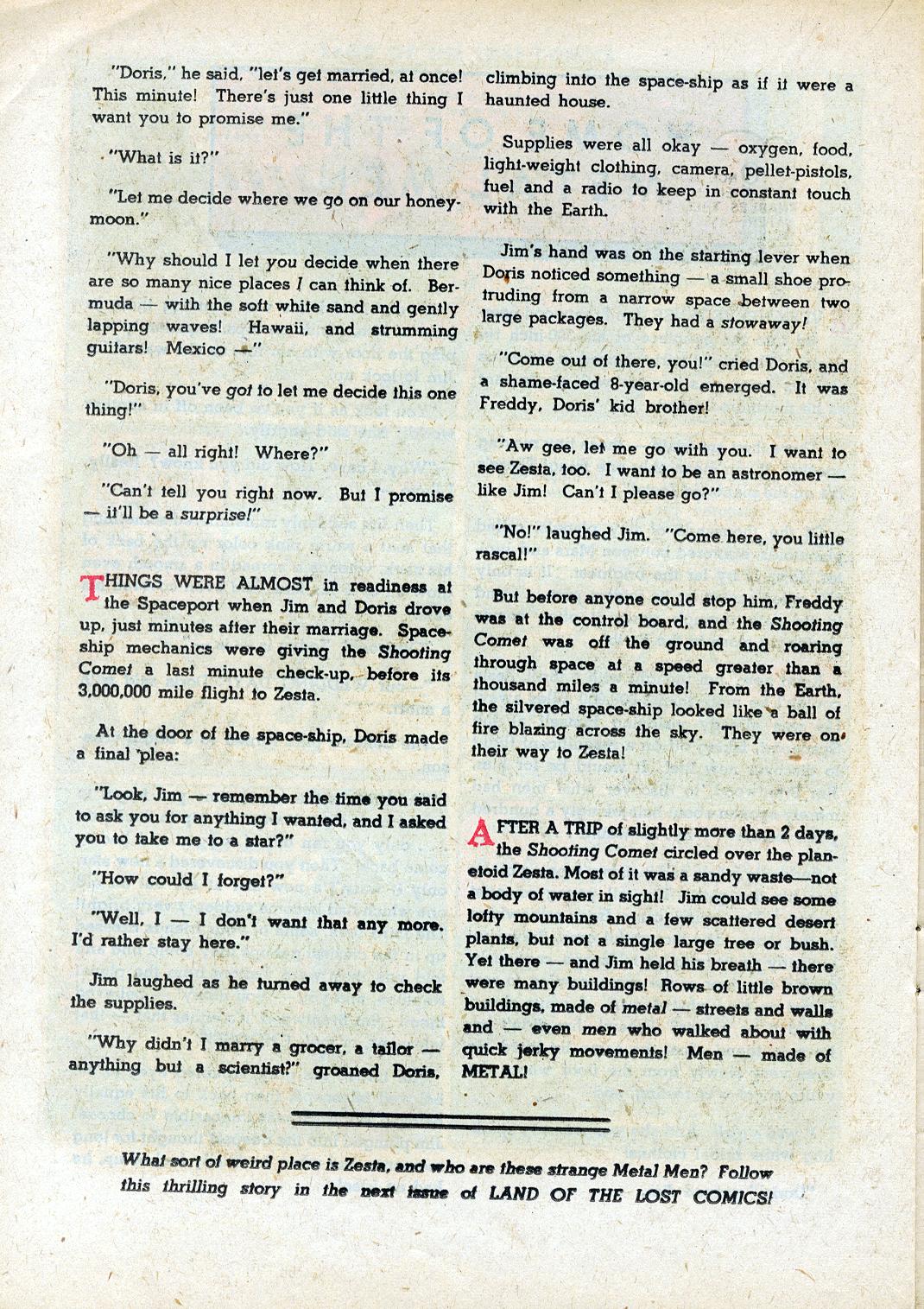 Read online Land of the Lost Comics comic -  Issue #5 - 22