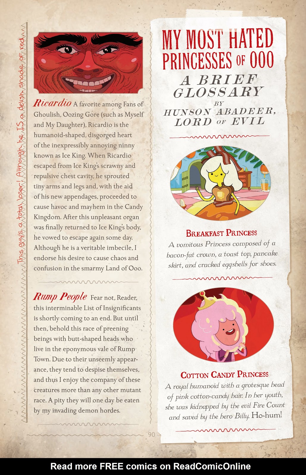 The Adventure Time Encyclopaedia issue TPB (Part 1) - Page 92