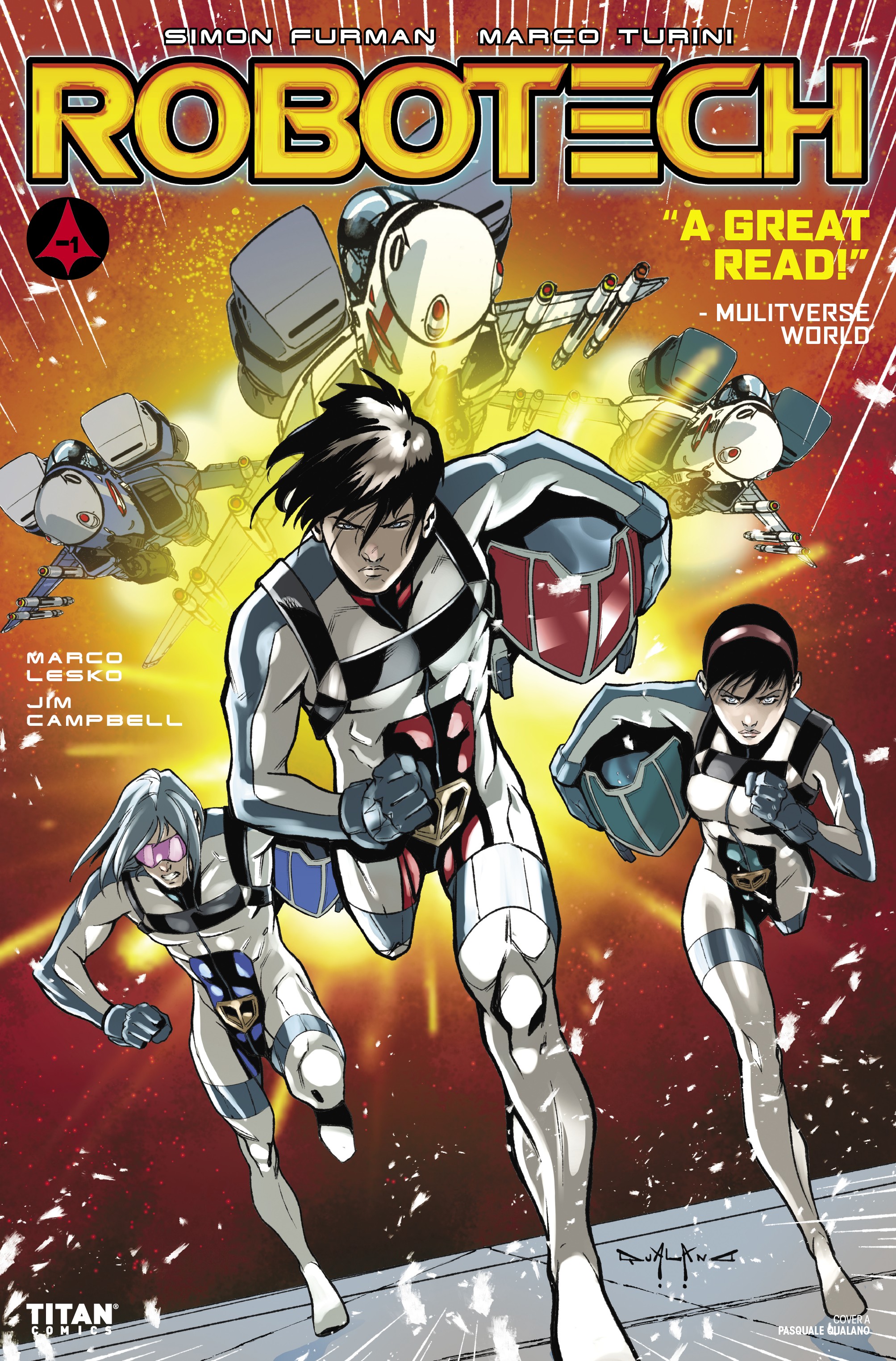 Read online Robotech (2017) comic -  Issue #20 - 1