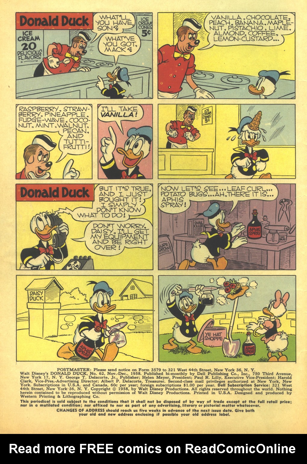 Read online Walt Disney's Donald Duck (1952) comic -  Issue #62 - 2