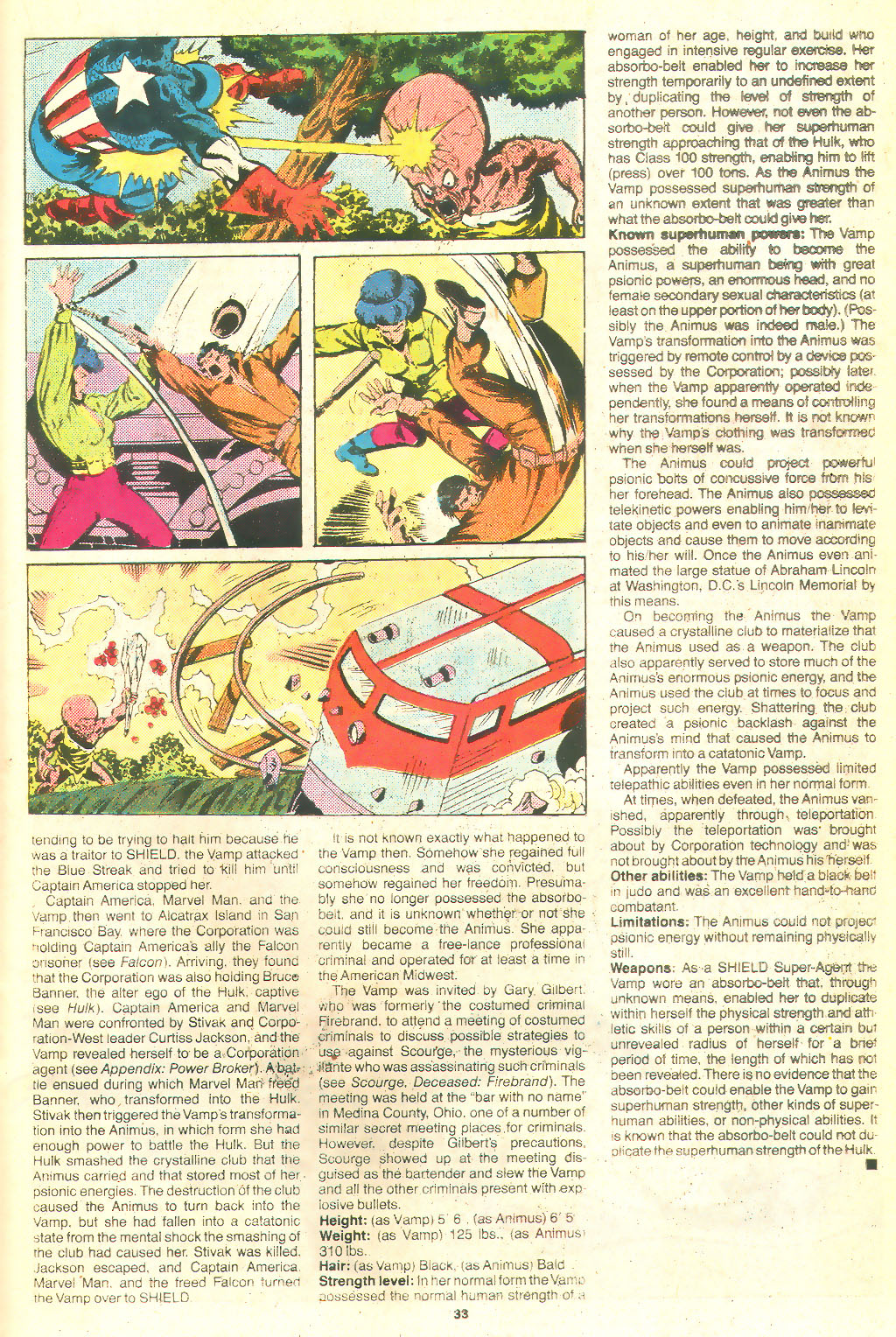 Read online The Official Handbook of the Marvel Universe Deluxe Edition comic -  Issue #20 - 35