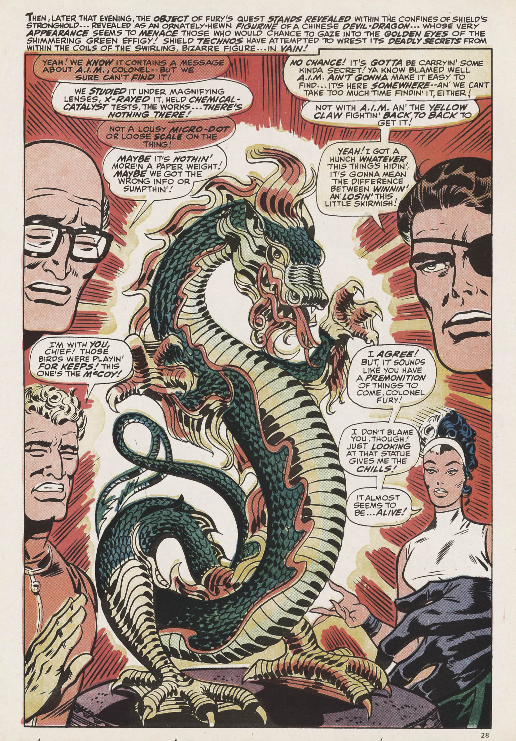 Read online Captain Britain (1976) comic -  Issue #10 - 28