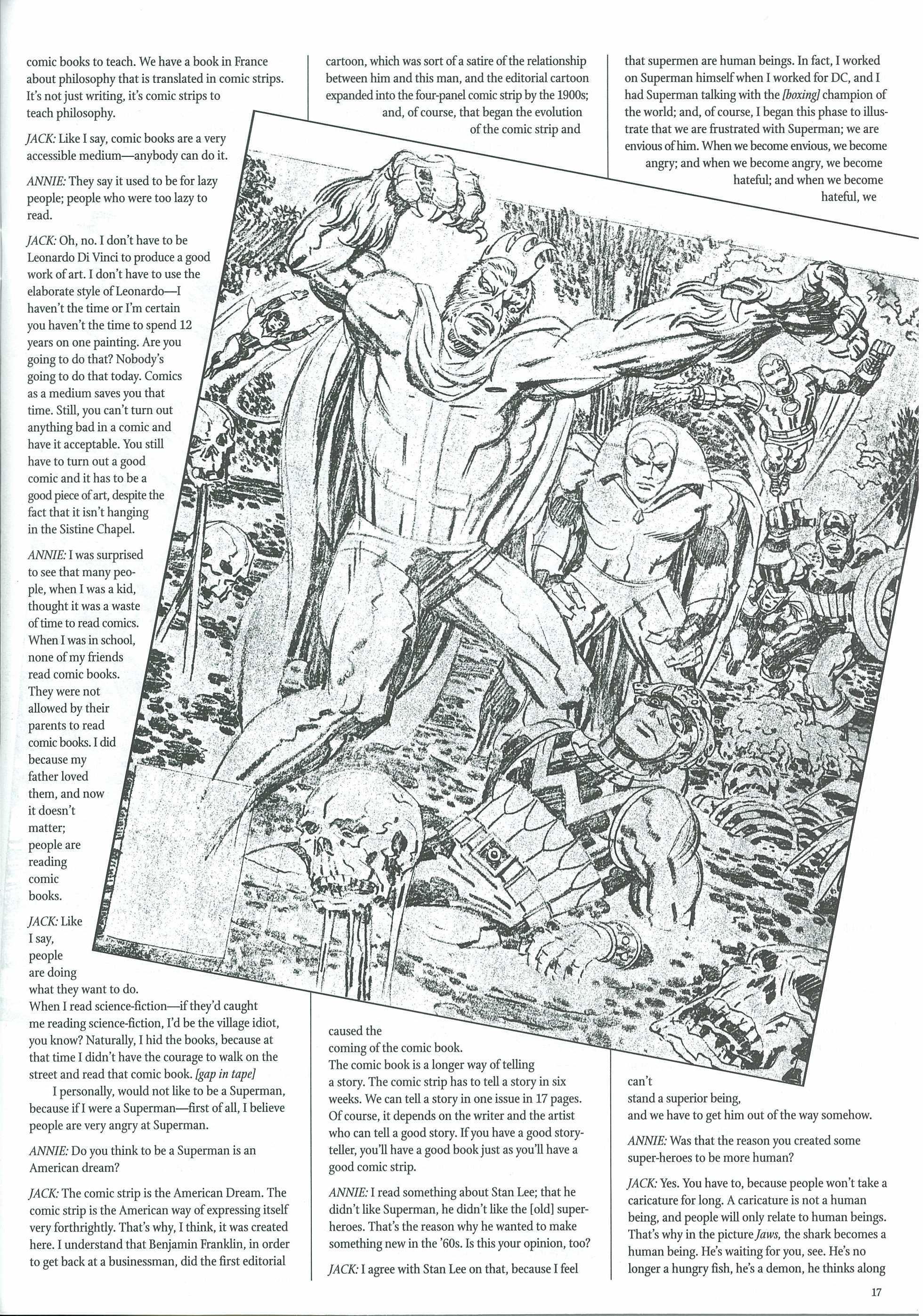 Read online The Jack Kirby Collector comic -  Issue #32 - 19