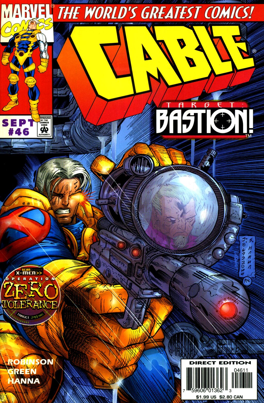 Read online Cable (1993) comic -  Issue #46 - 1