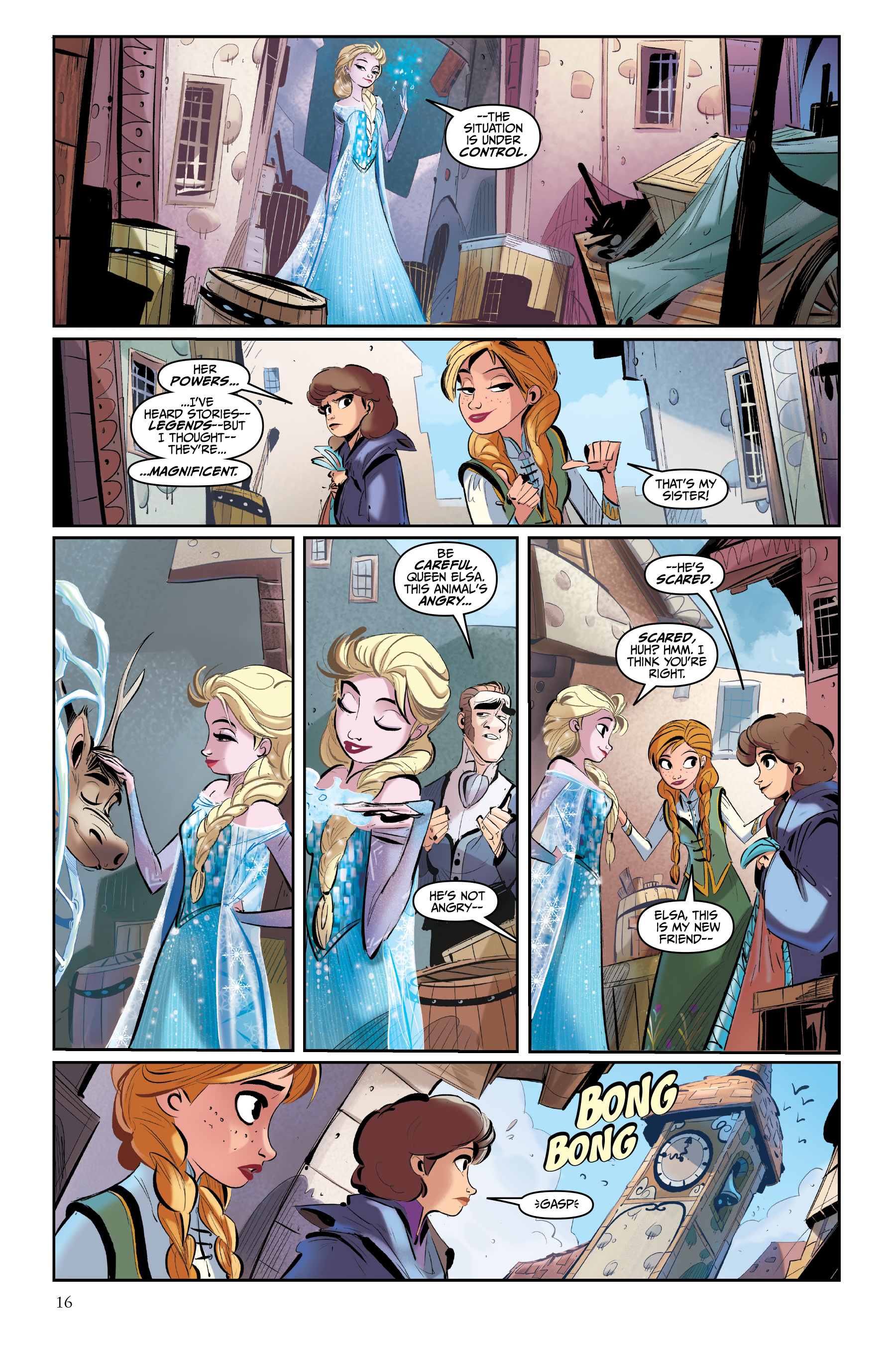 Read online Disney Frozen: Breaking Boundaries comic -  Issue # _TPB - 16