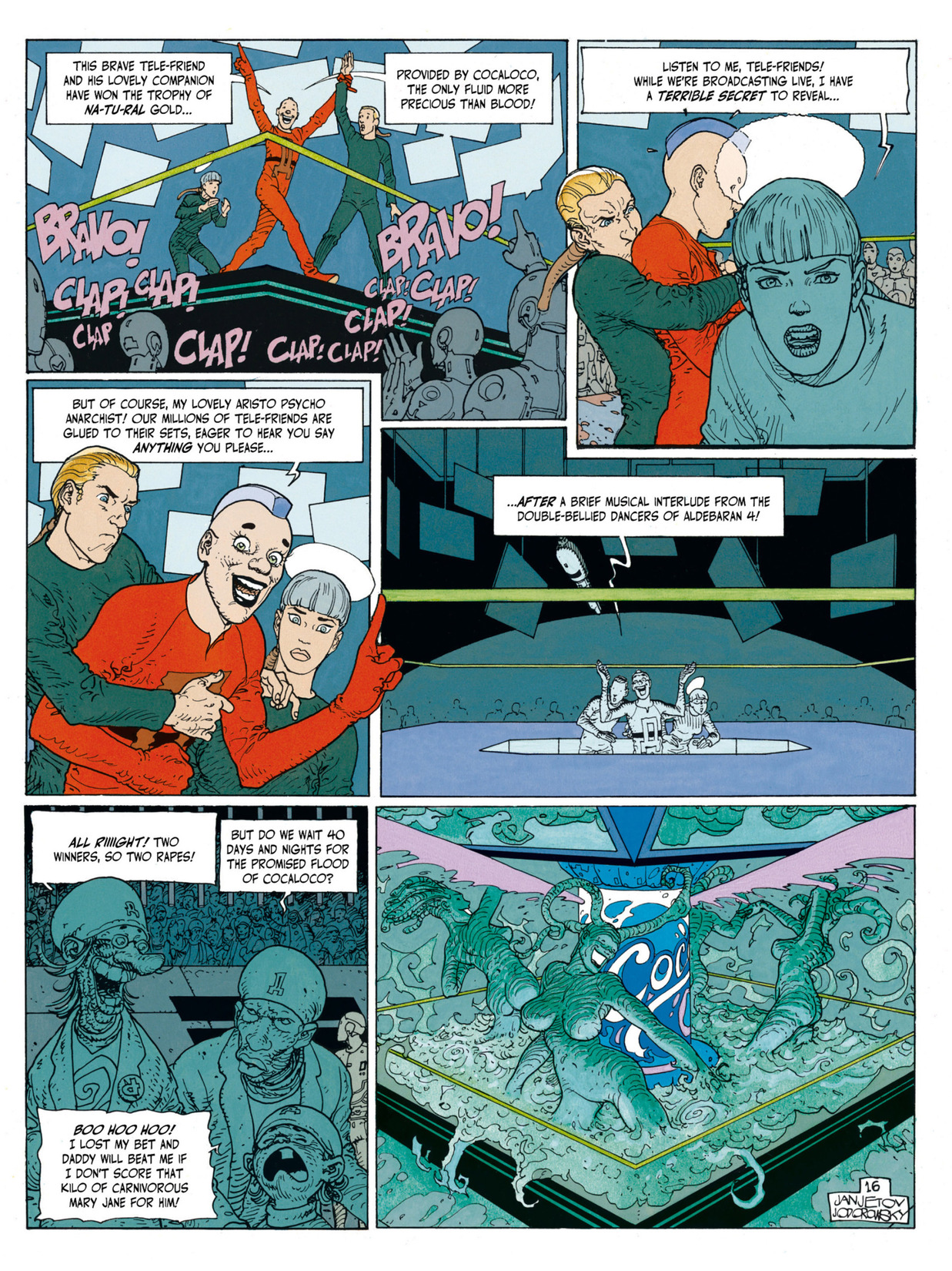 Read online Before the Incal comic -  Issue #5 - 19