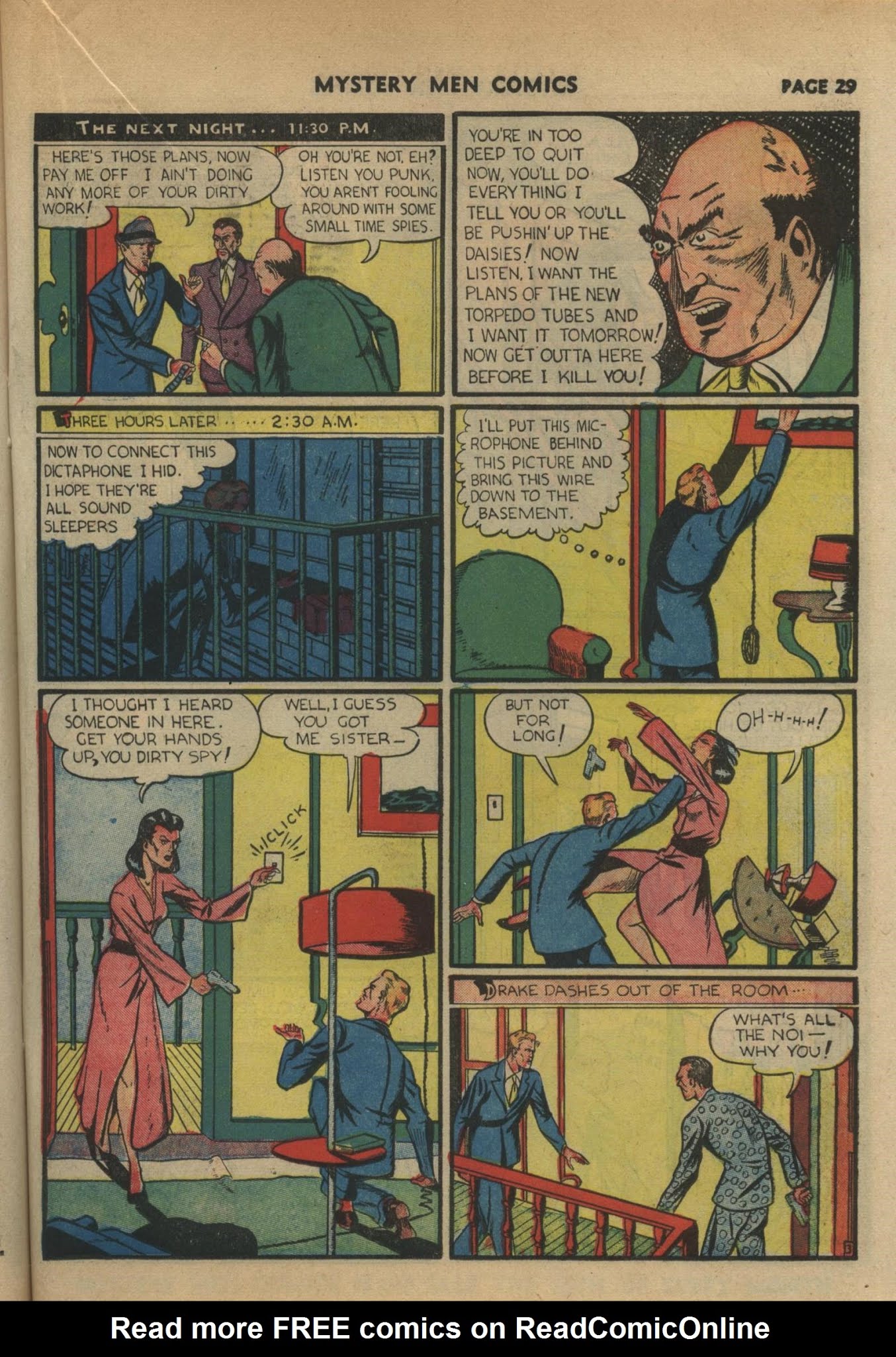 Read online Mystery Men Comics comic -  Issue #18 - 31