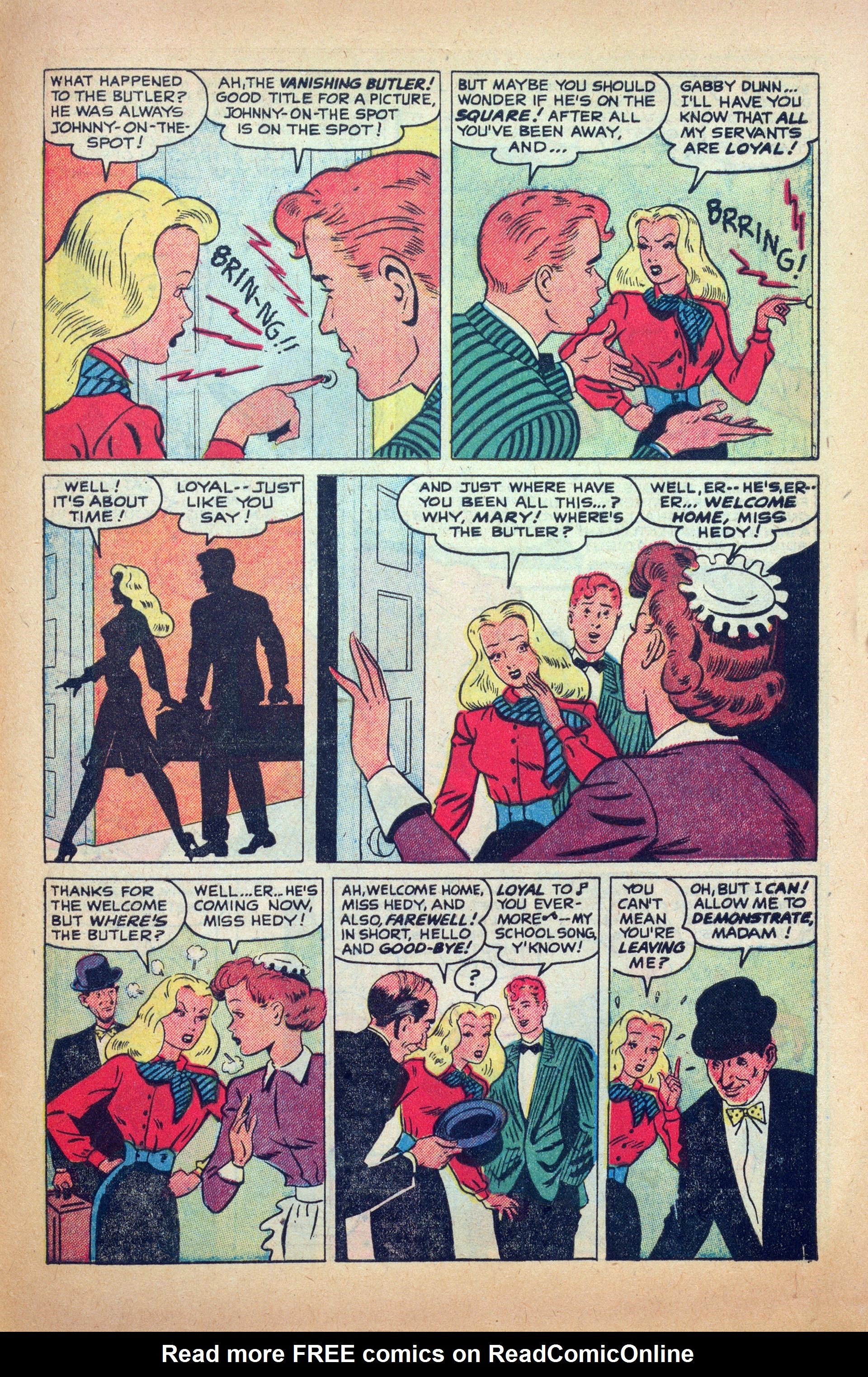 Read online Hedy Of Hollywood Comics comic -  Issue #38 - 43