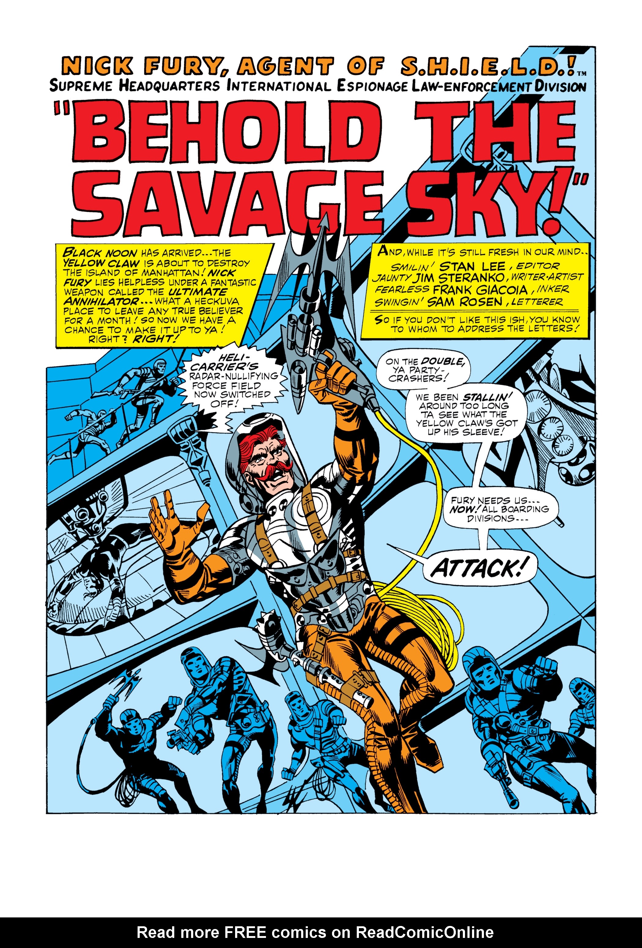 Read online Marvel Masterworks: Nick Fury, Agent of S.H.I.E.L.D. comic -  Issue # TPB 2 (Part 2) - 53