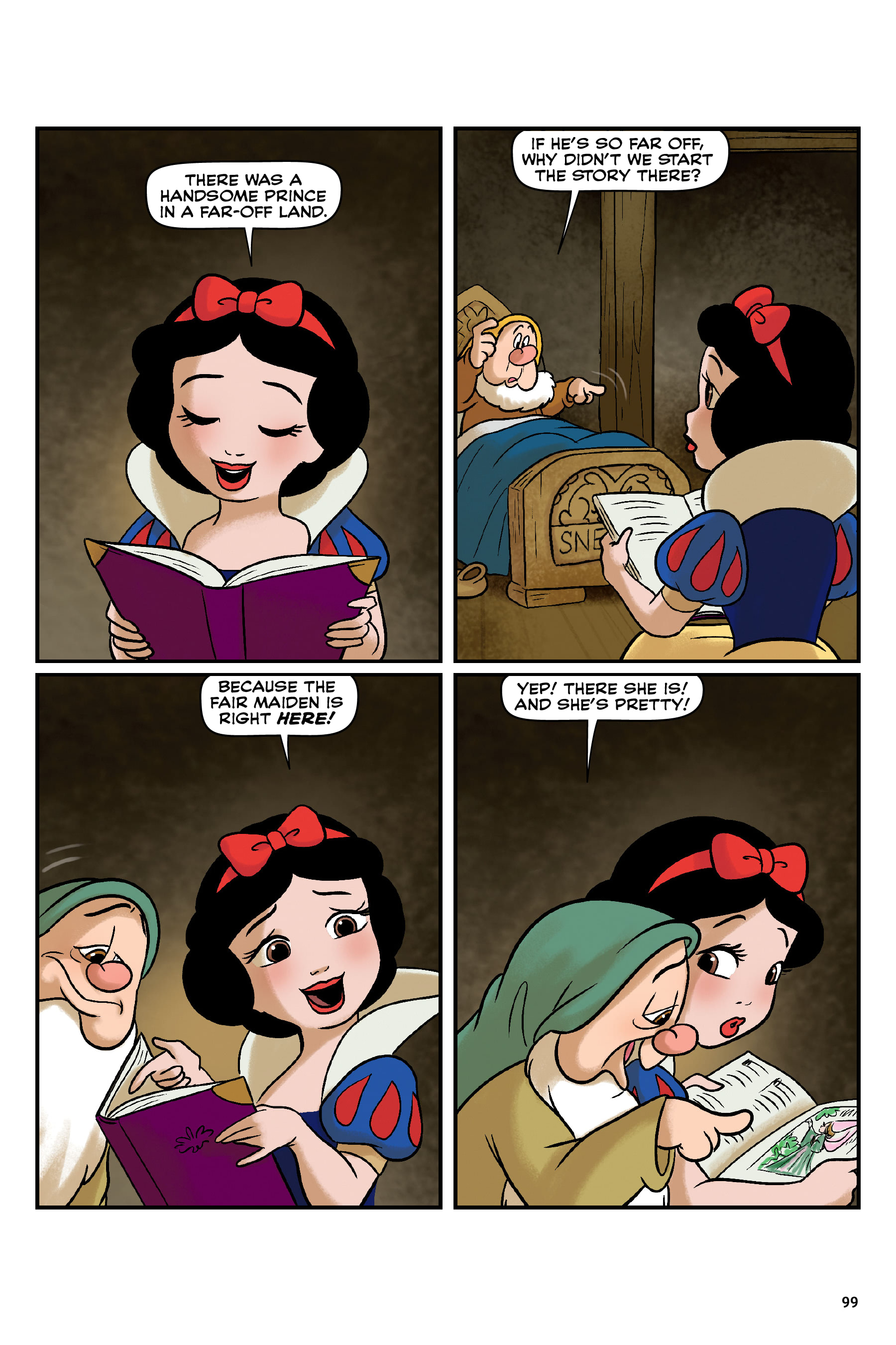 Read online Disney Princess: Gleam, Glow, and Laugh comic -  Issue # TPB - 100