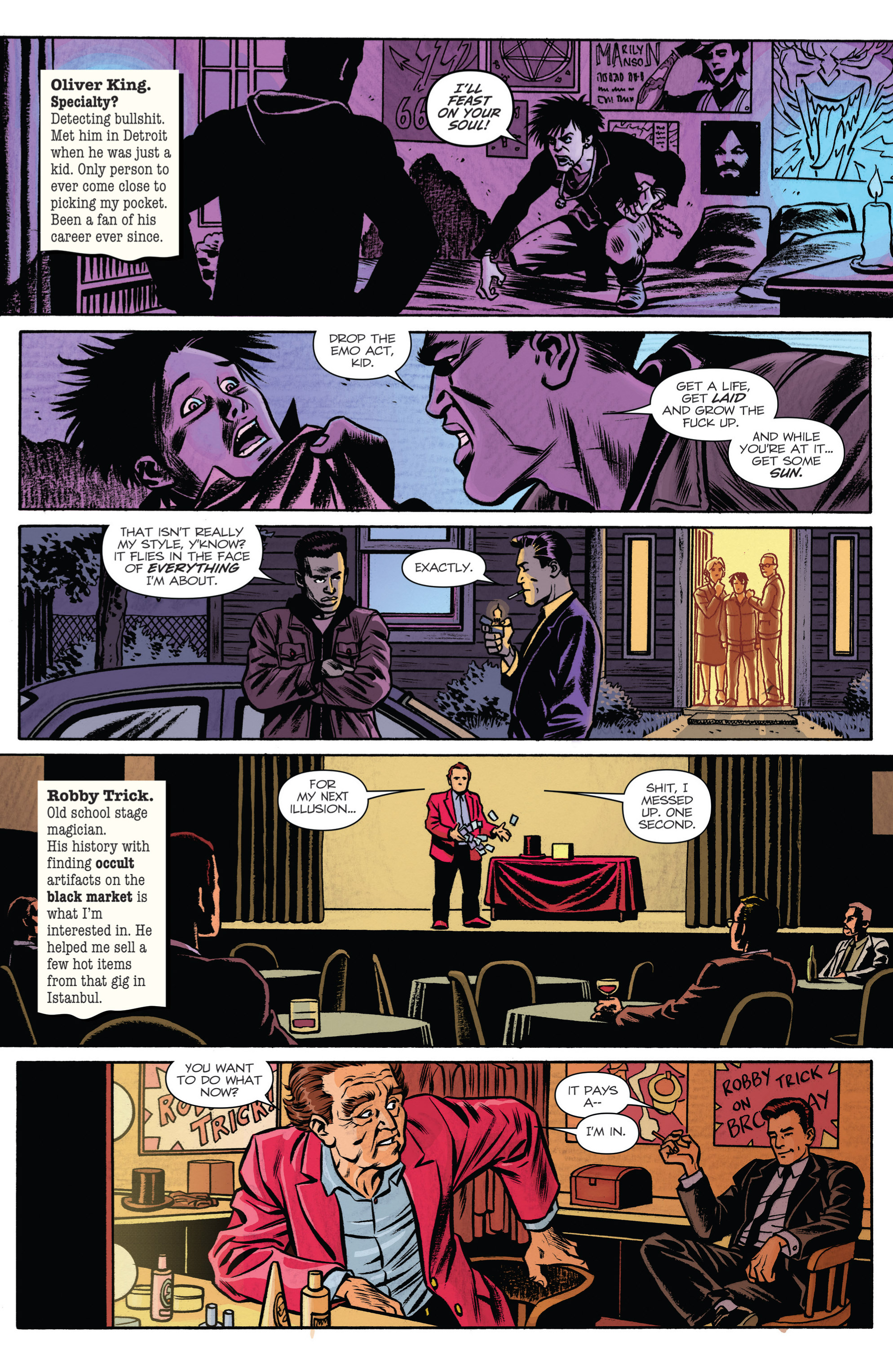 Read online Ghosted comic -  Issue #1 - 17