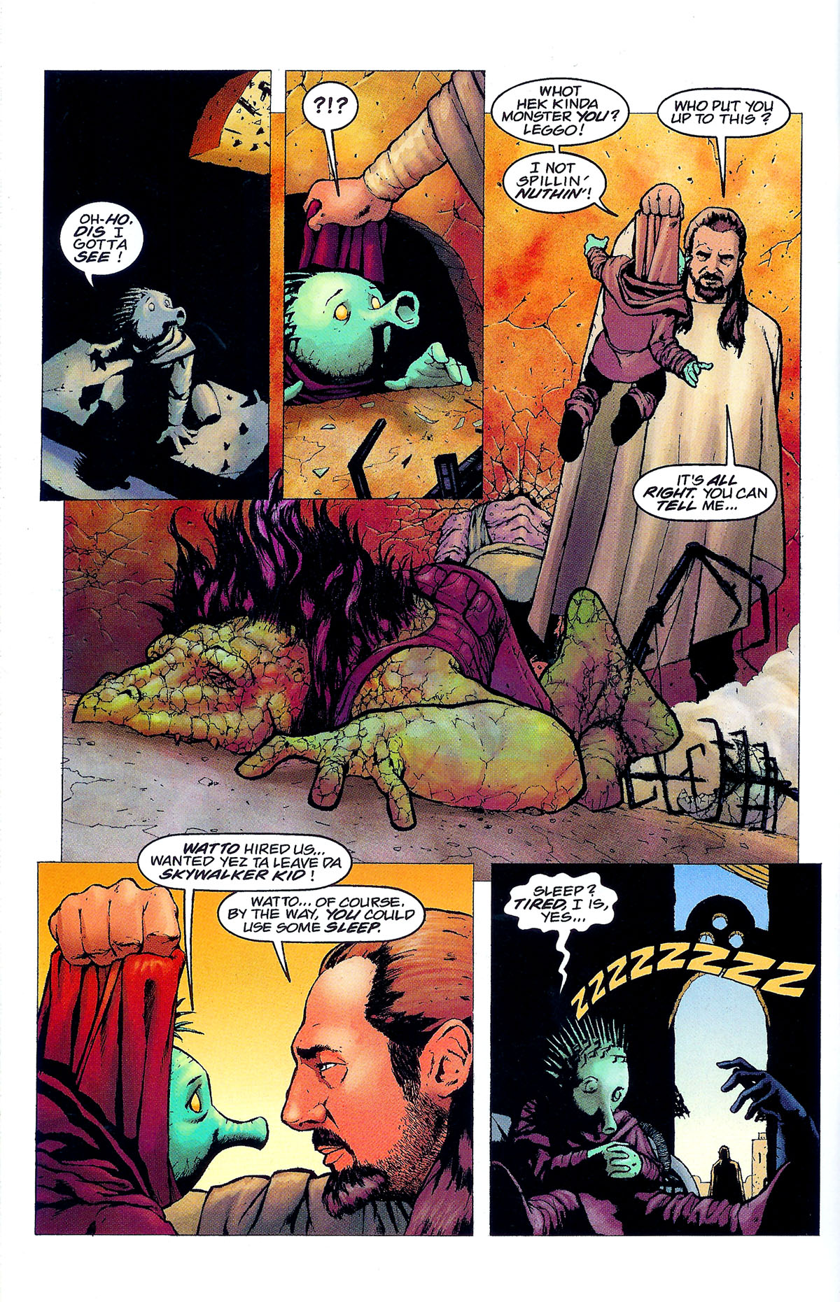 Read online Star Wars: Episode I comic -  Issue # Issue - Qui-Gon Jinn - 18