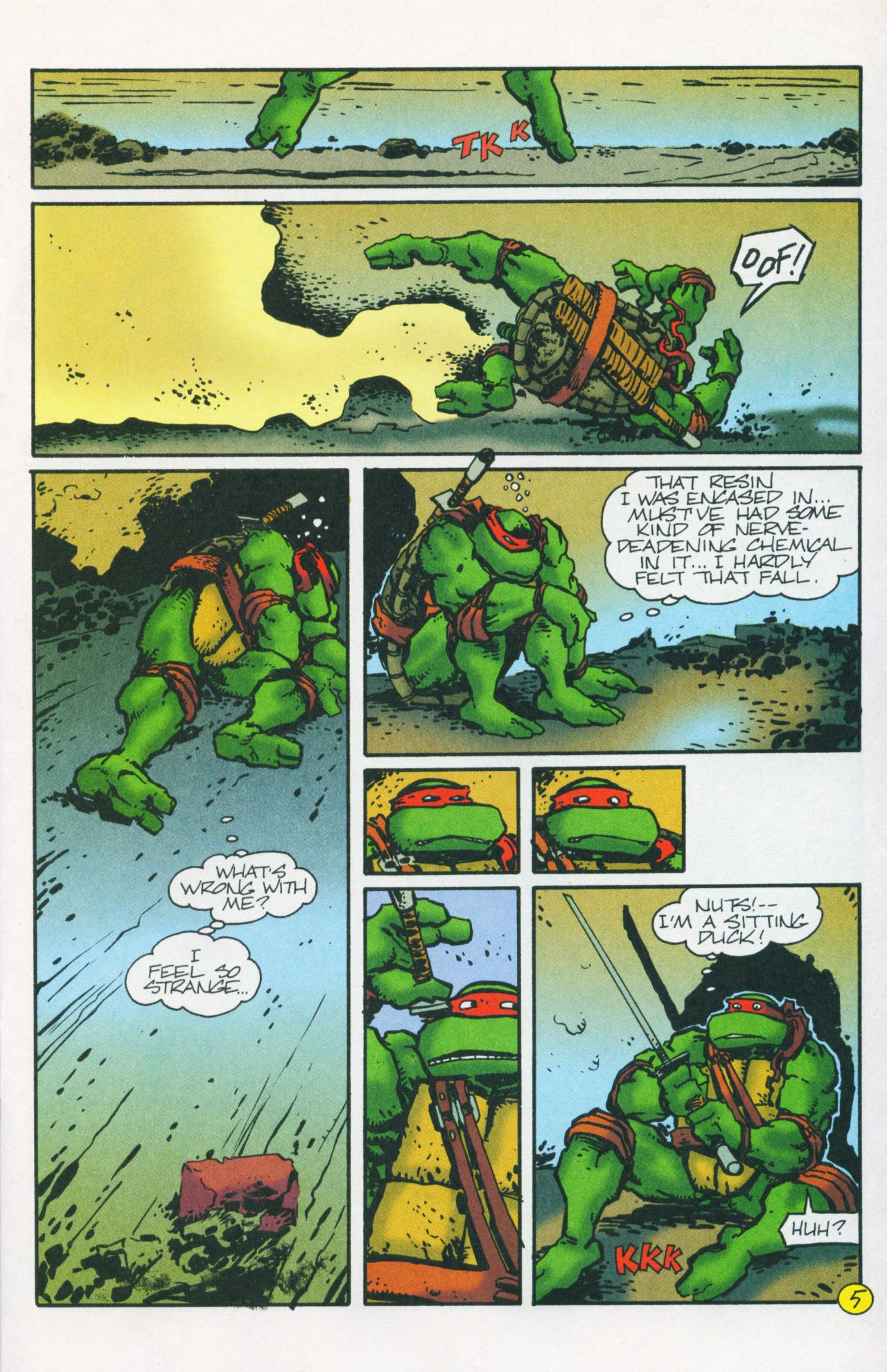 Read online Teenage Mutant Ninja Turtles (1993) comic -  Issue #5 - 7