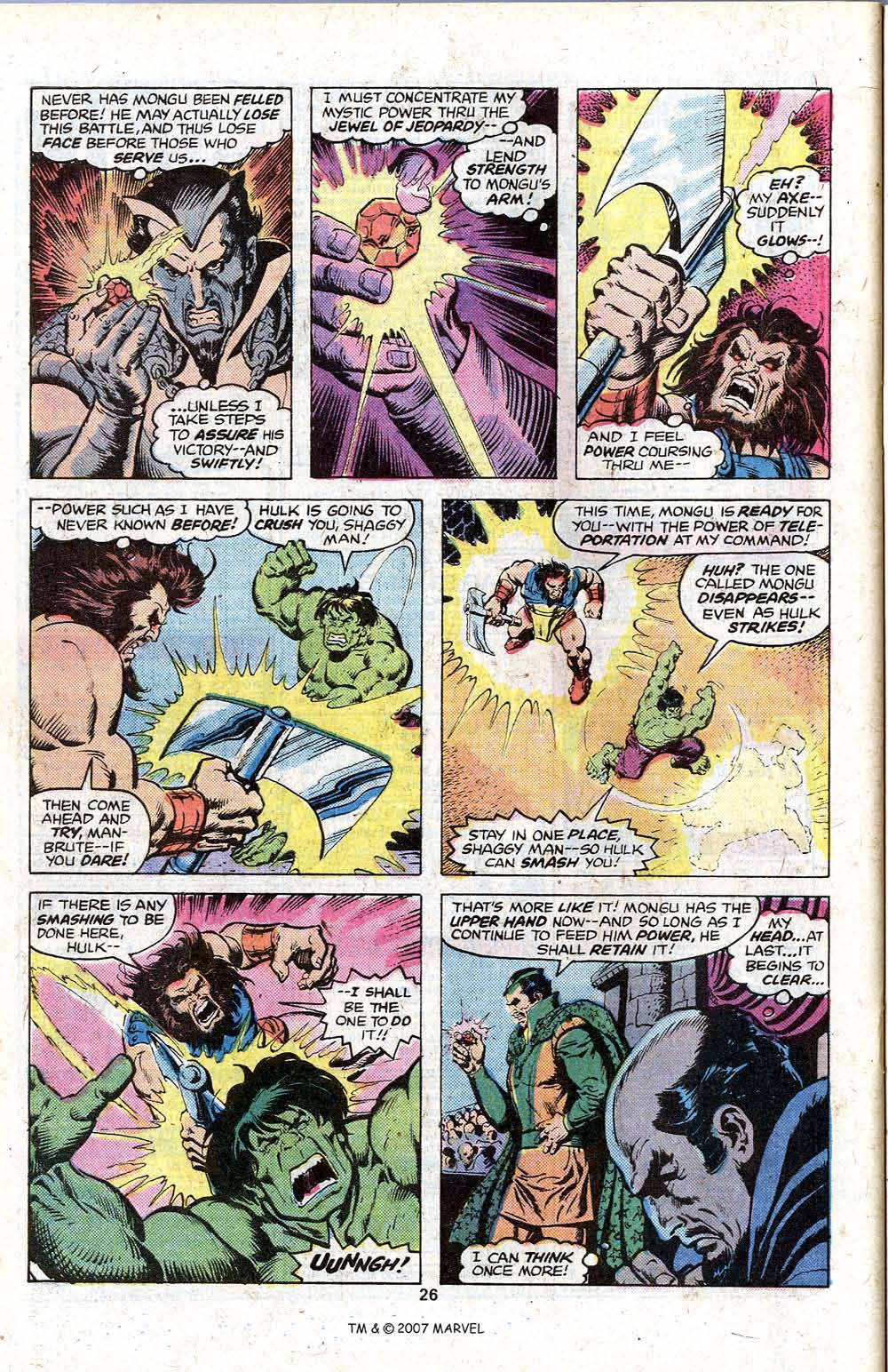 Read online The Incredible Hulk (1968) comic -  Issue #211 - 28