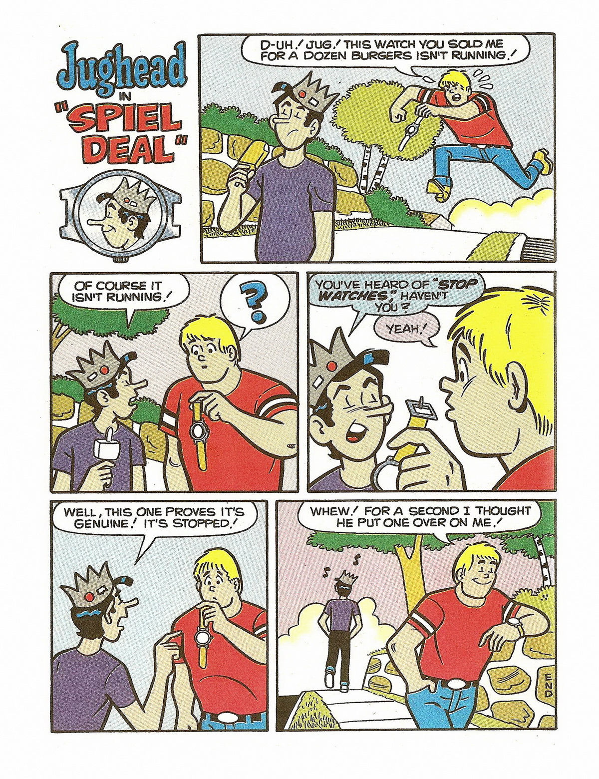 Read online Jughead's Double Digest Magazine comic -  Issue #68 - 124