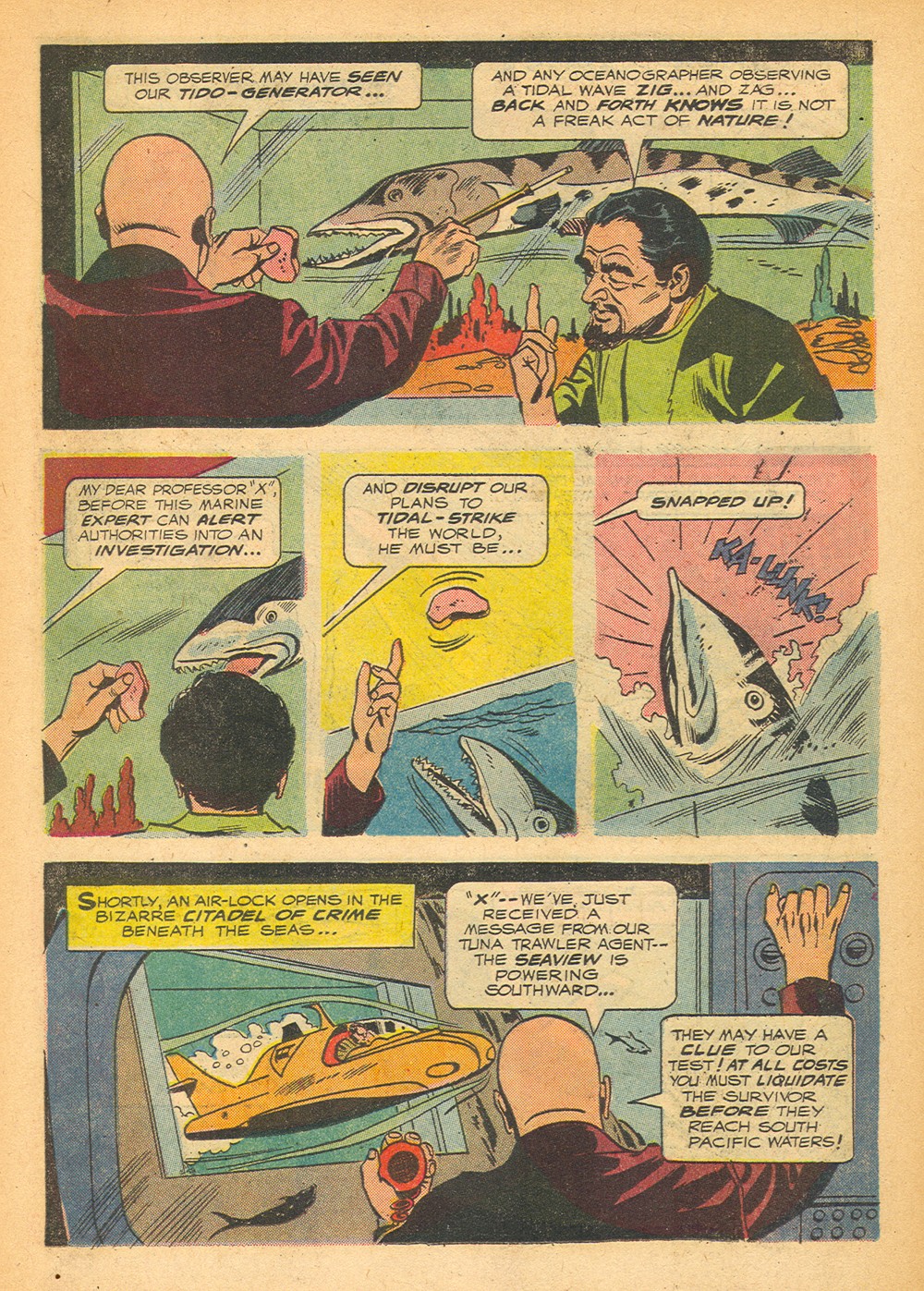 Read online Voyage to the Bottom of the Sea comic -  Issue #1 - 11