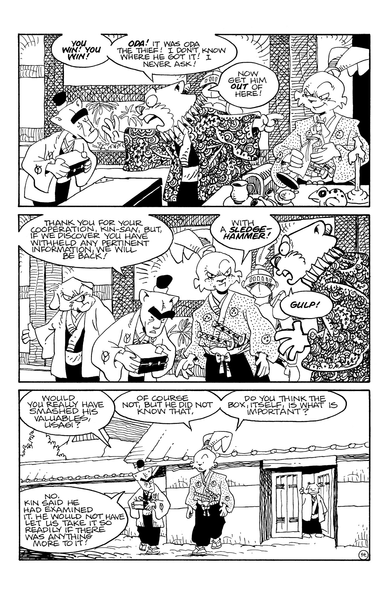 Read online Usagi Yojimbo: The Hidden comic -  Issue #3 - 15
