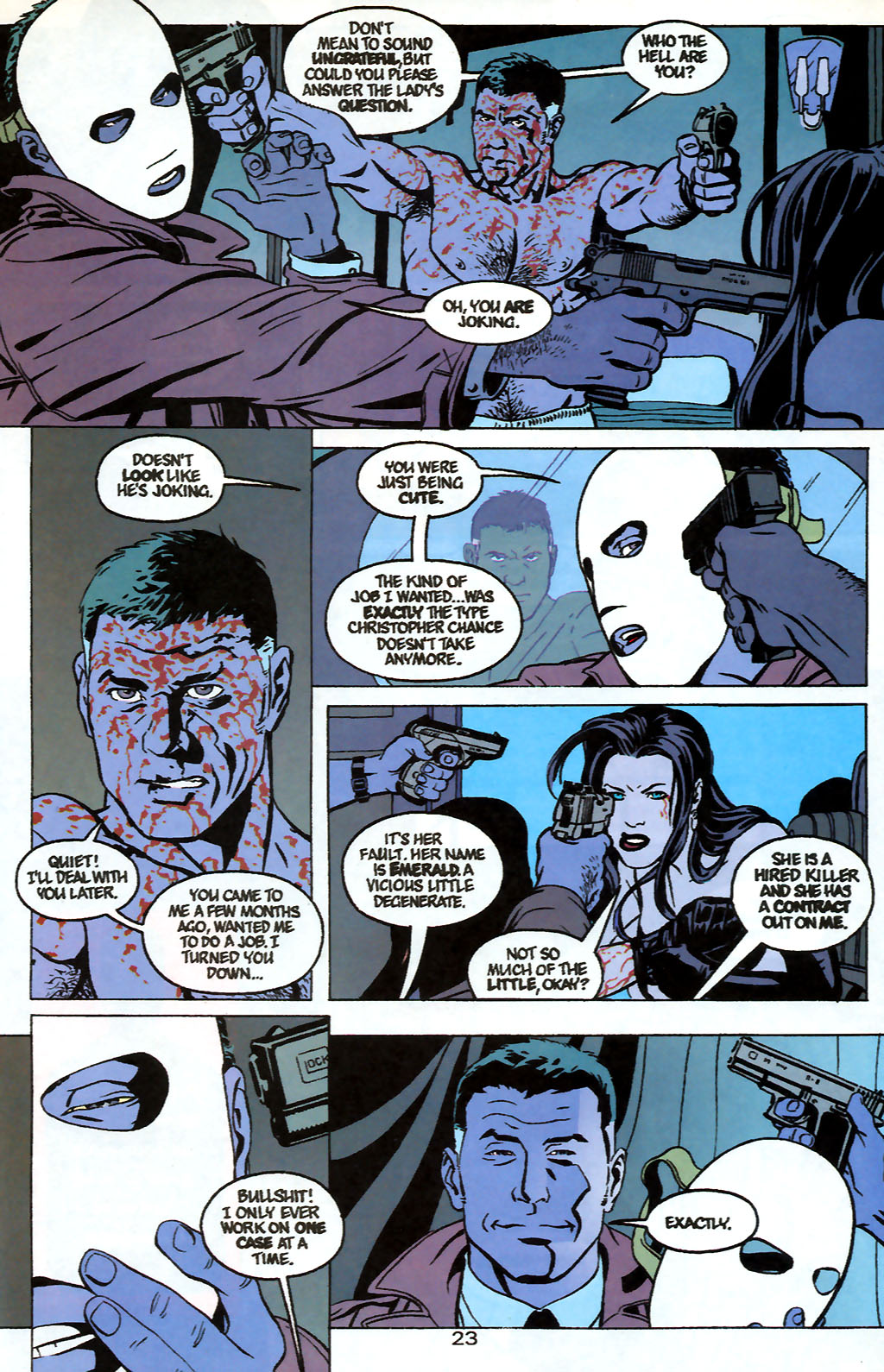 Human Target (1999) issue 1 - Page 24