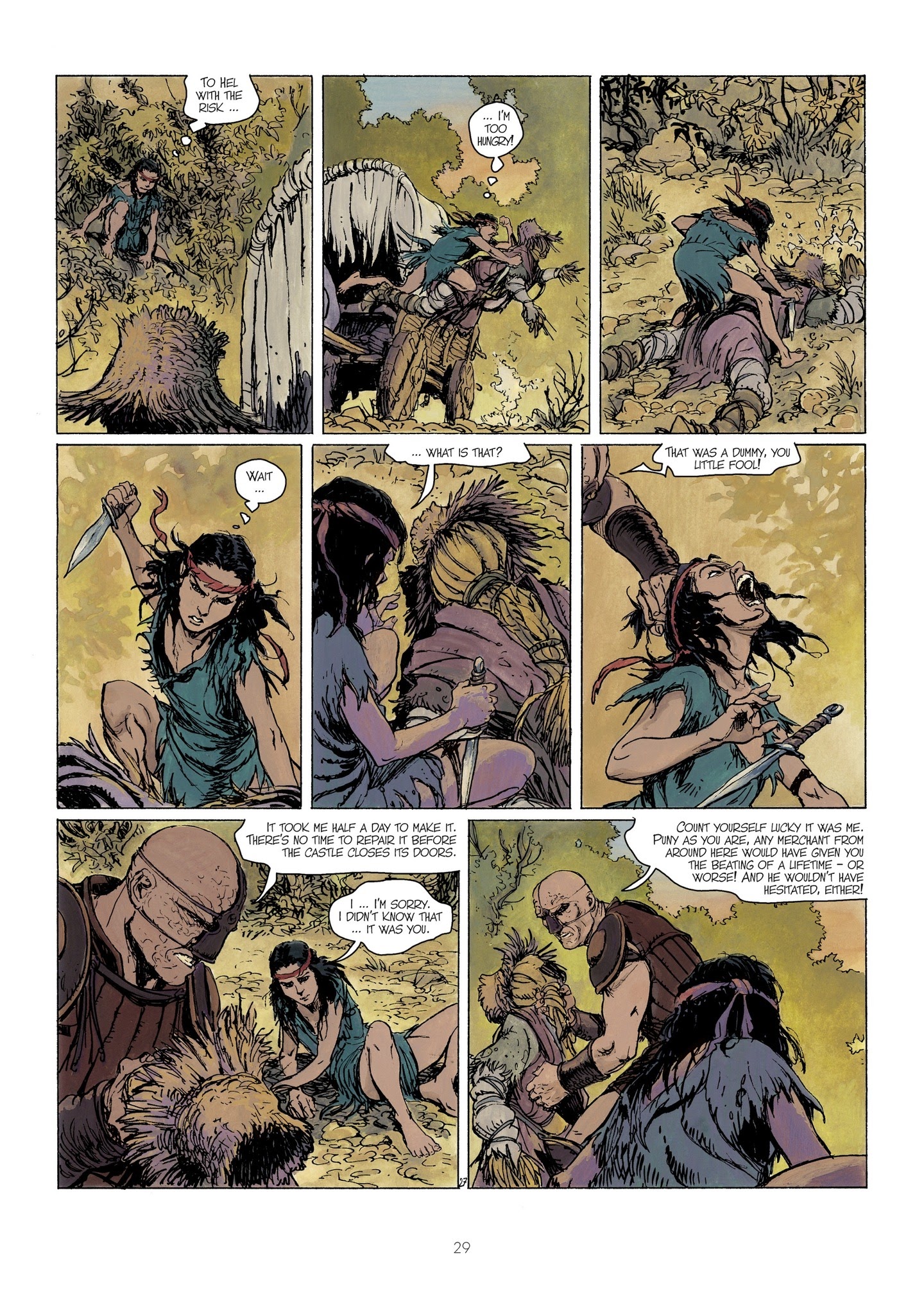 Read online Thorgal - Kriss of Valnor: I Forget Nothing! comic -  Issue # Full - 31