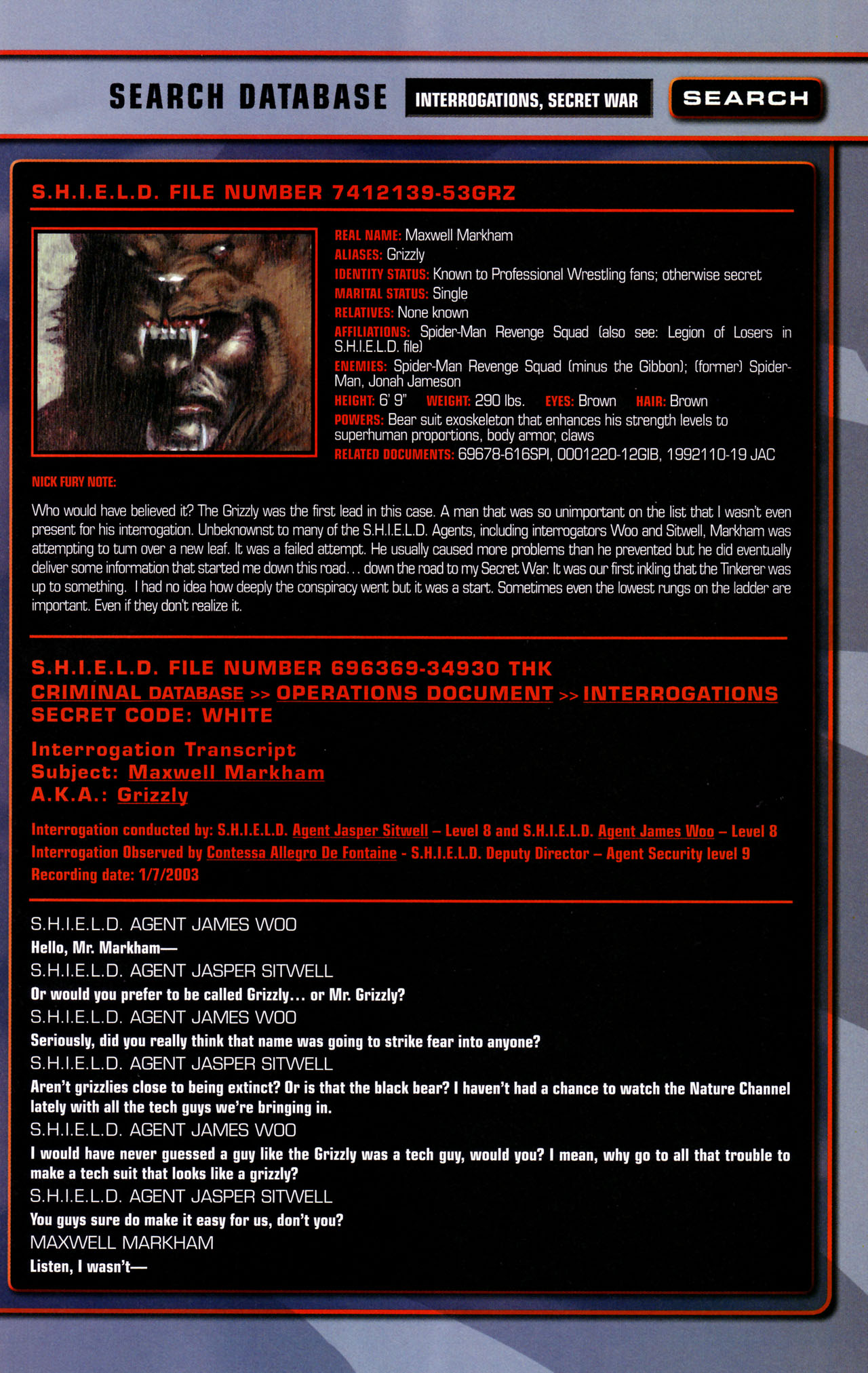 Read online Secret War: From the Files of Nick Fury comic -  Issue # Full - 31