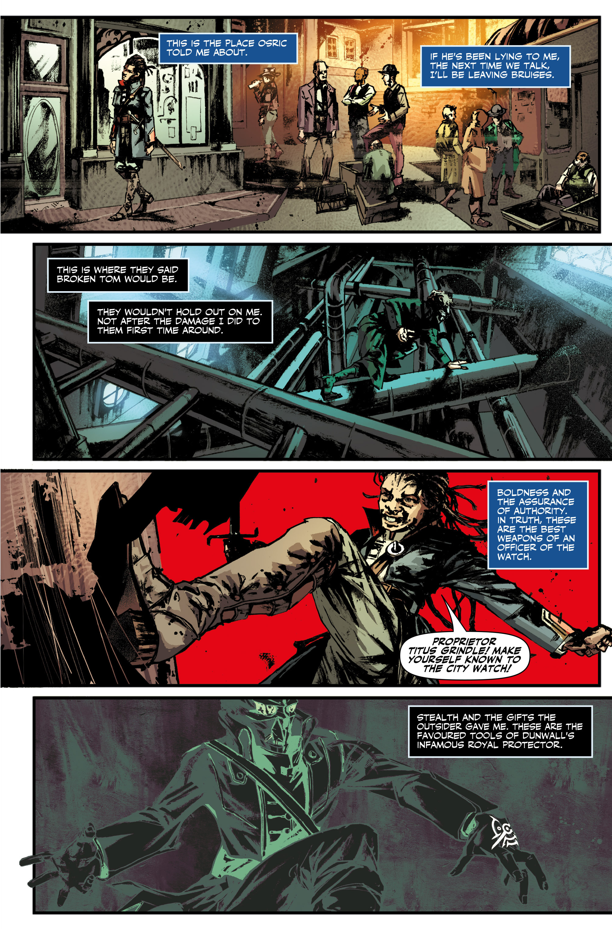 Read online Dishonored comic -  Issue #2 - 16