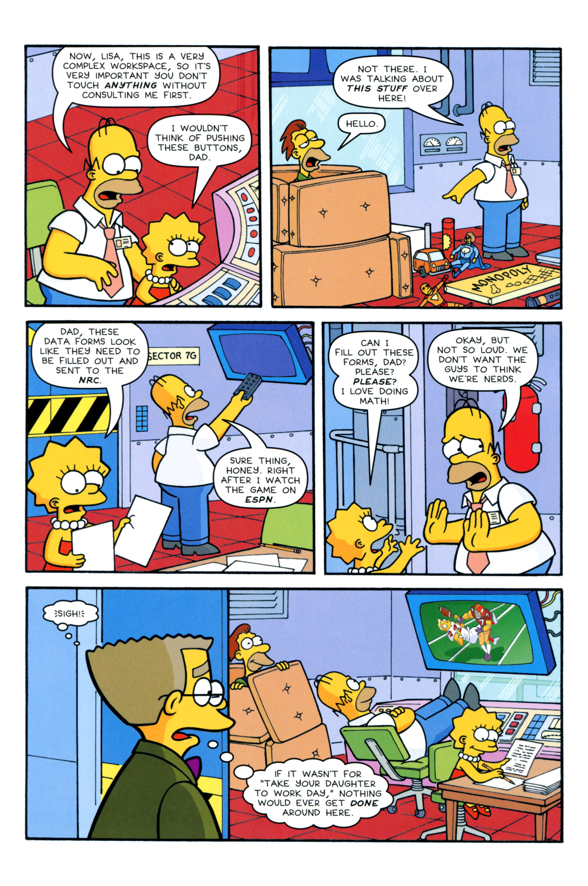 Read online Simpsons Comics comic -  Issue #216 - 10