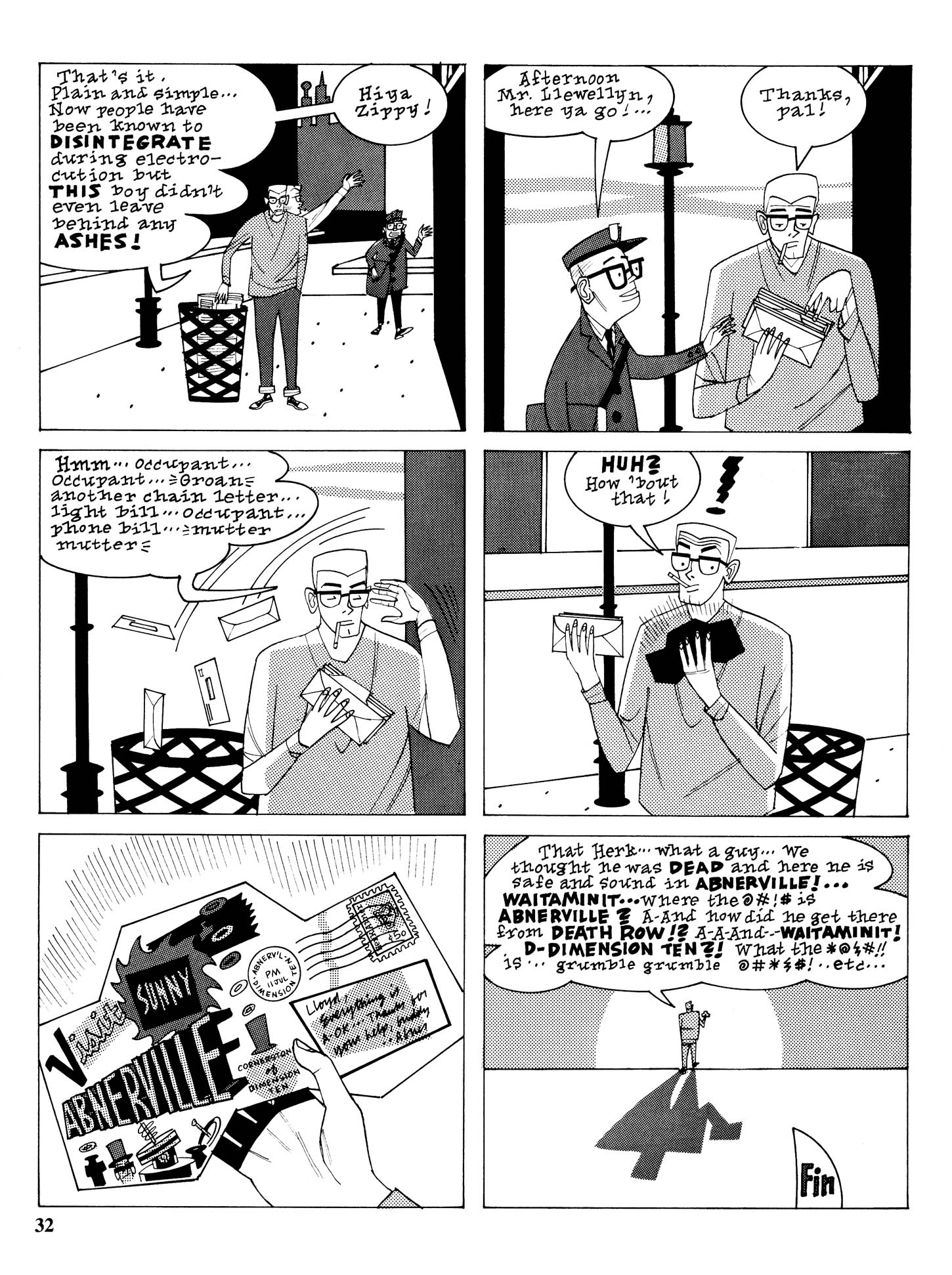 Read online Lloyd Llewellyn comic -  Issue #1 - 34