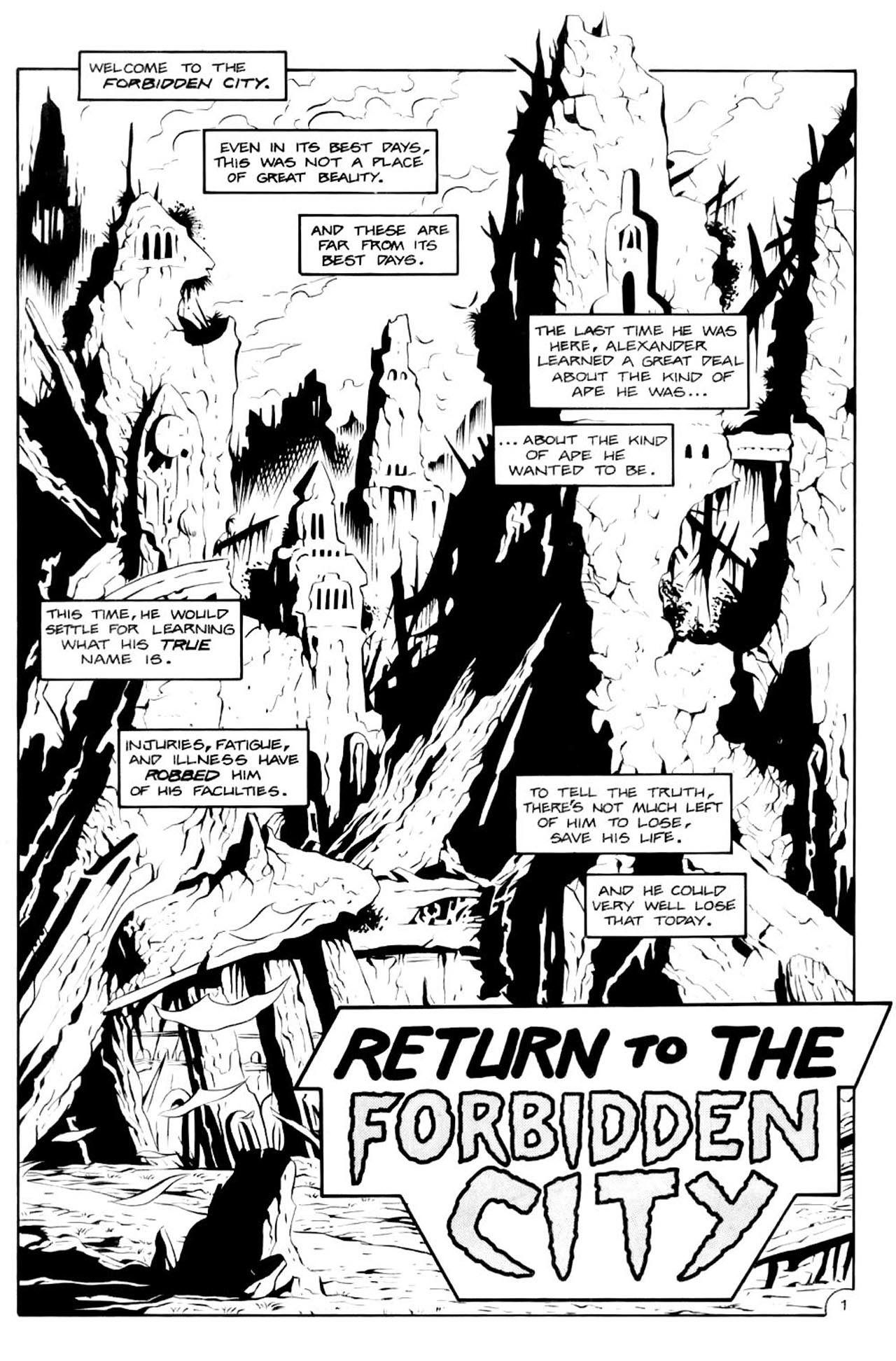 Read online Planet of the Apes (1990) comic -  Issue #10 - 3